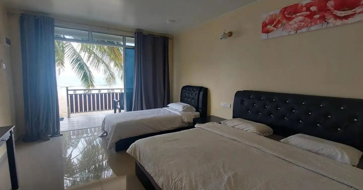 Bed in Juara Mutiara Resort