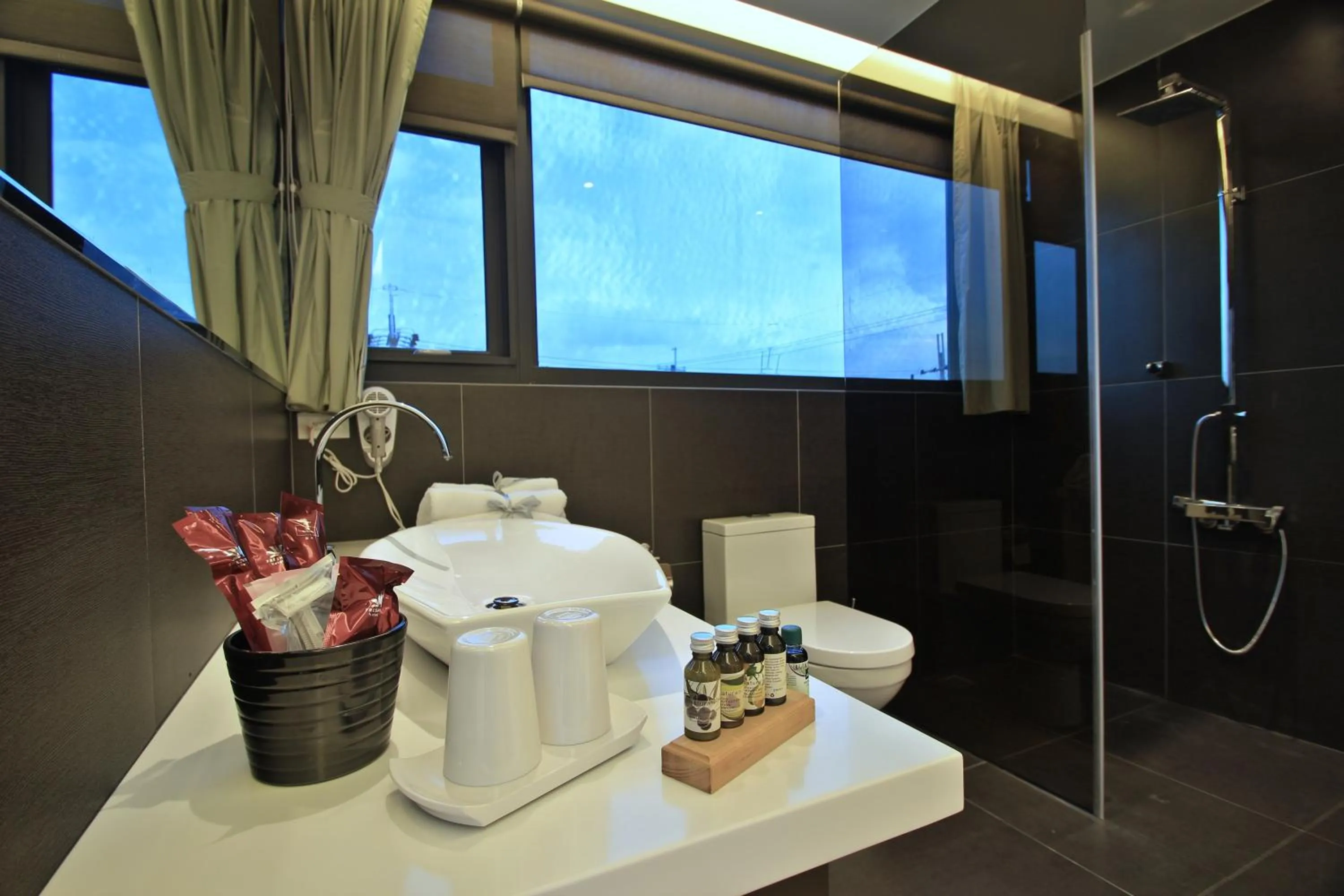 Shower in Han-Shian Boutique B&B