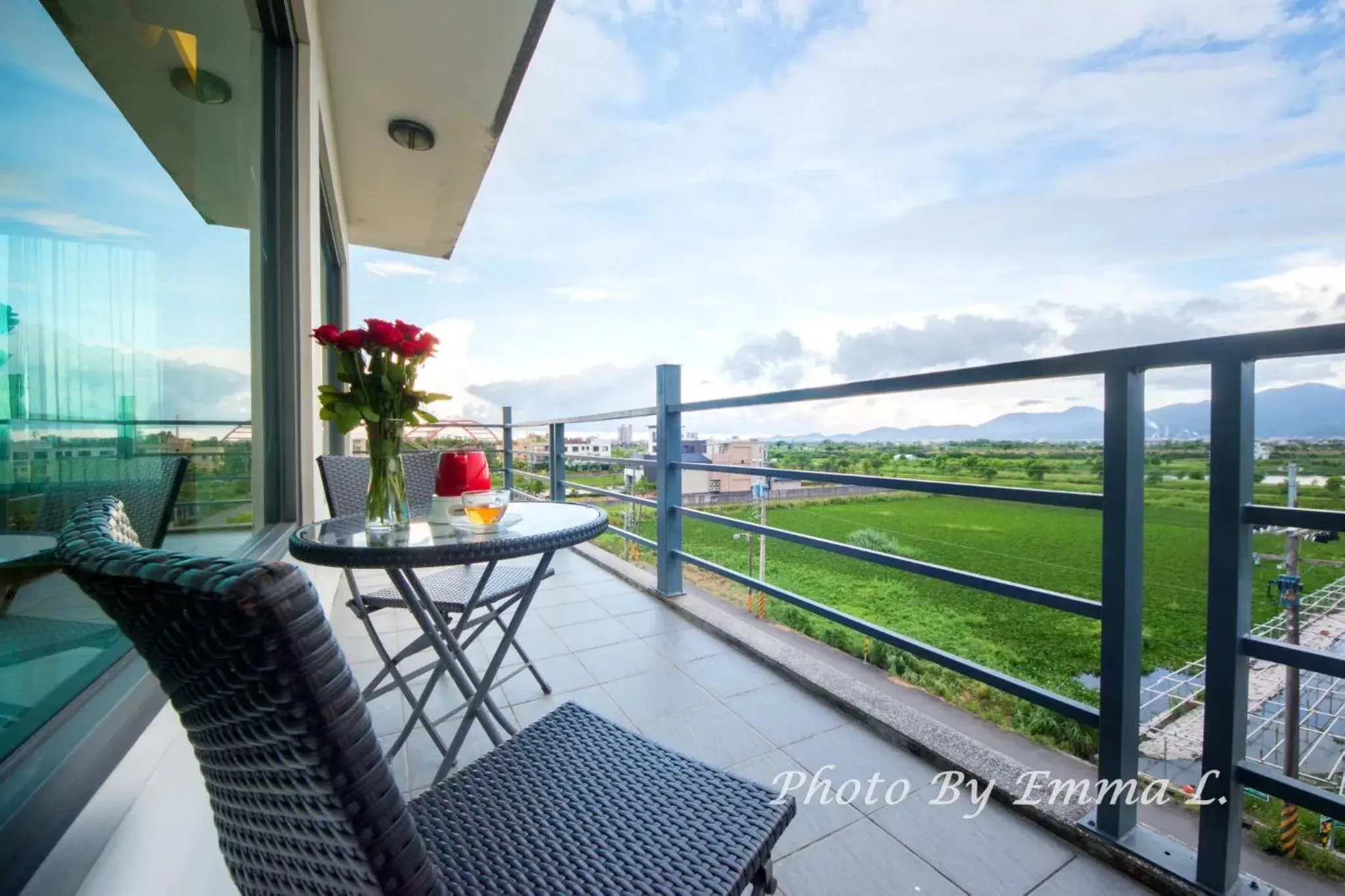 Balcony/Terrace in Han-Shian Boutique B&B