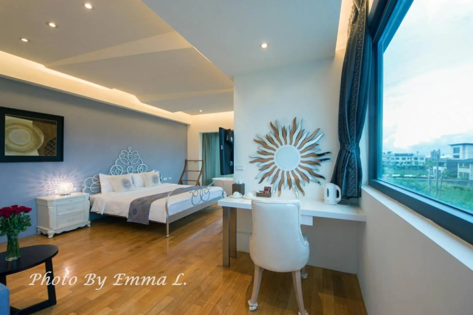 Bed in Han-Shian Boutique B&B