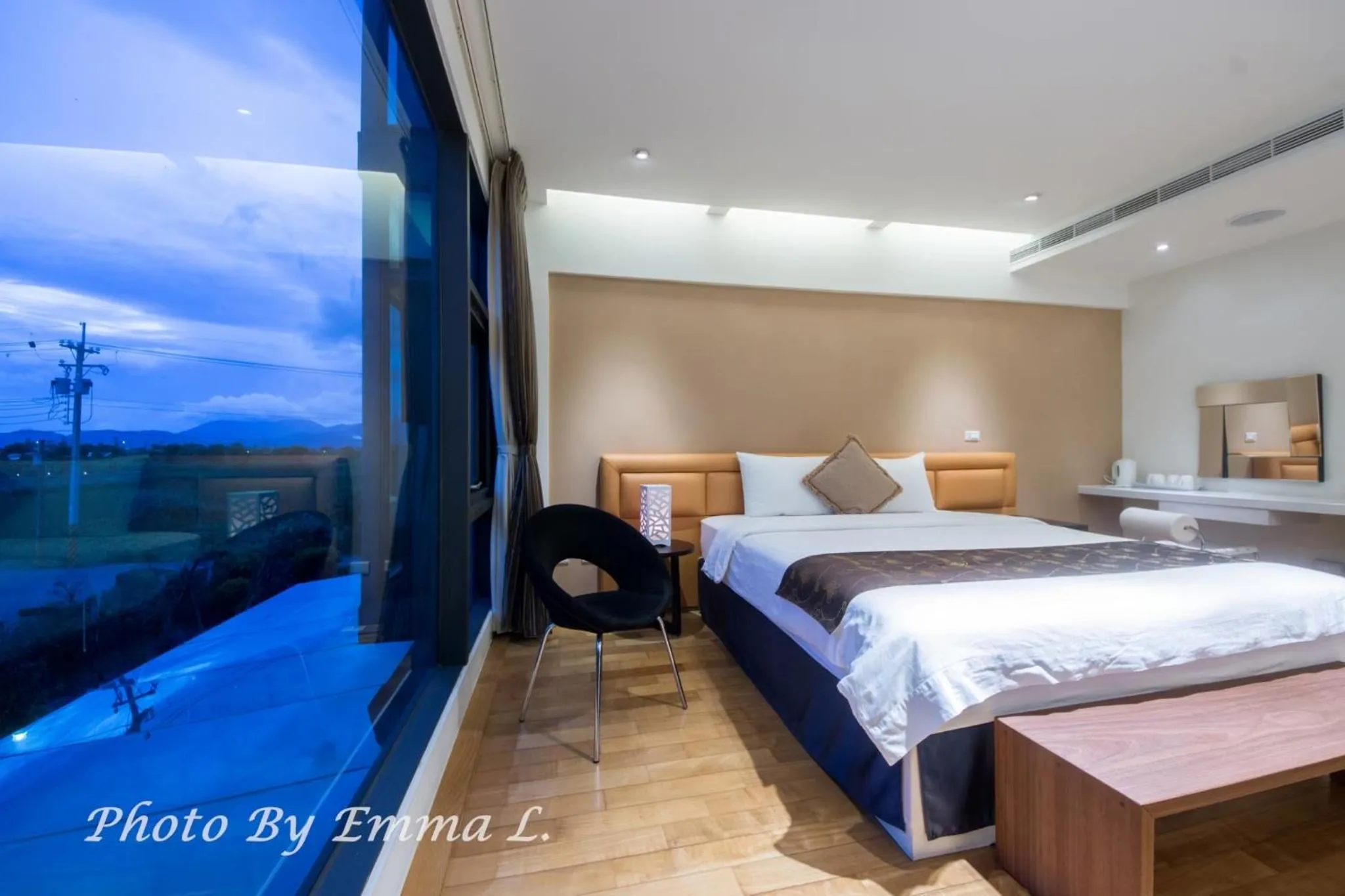 Bed in Han-Shian Boutique B&B