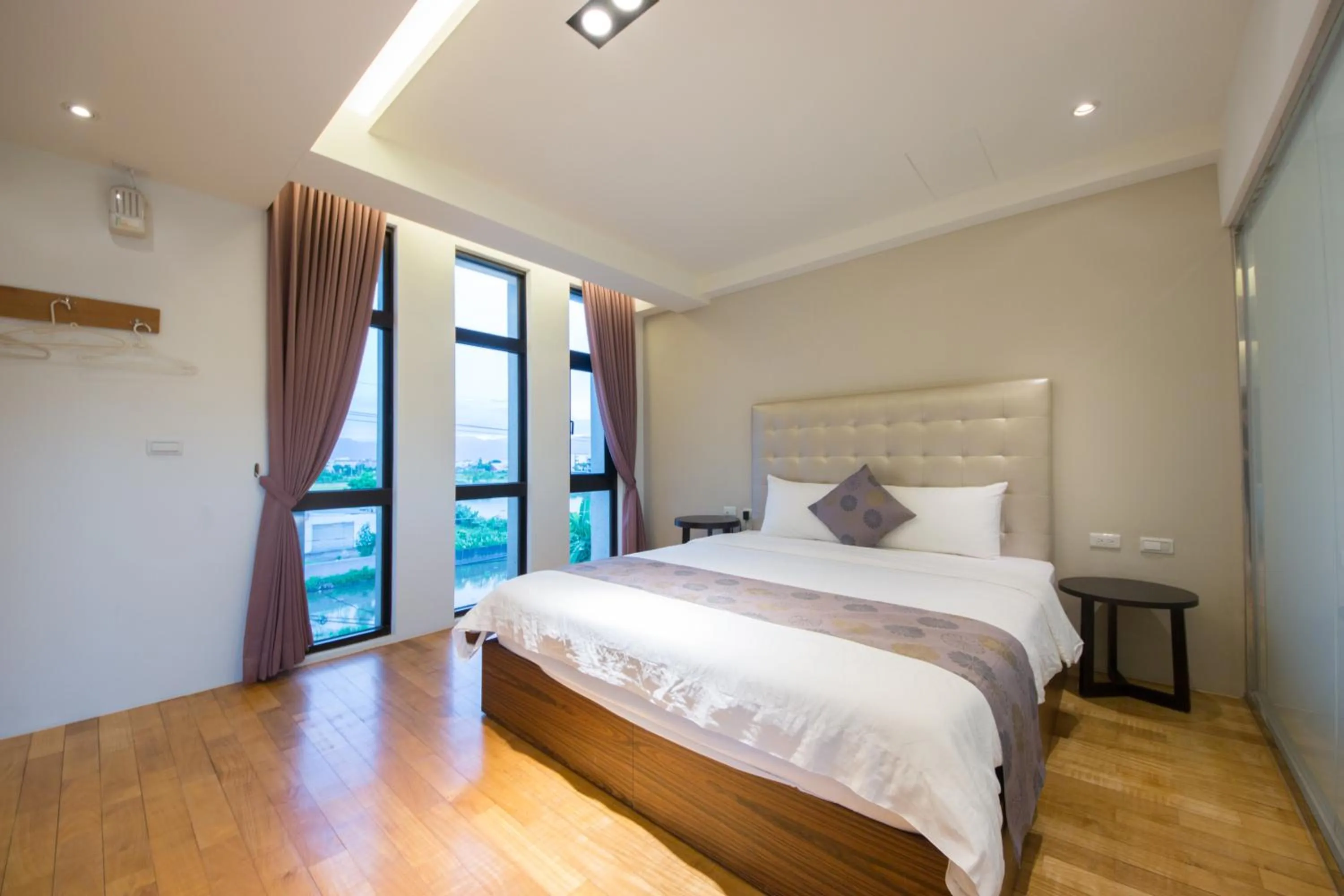 Bed in Han-Shian Boutique B&B