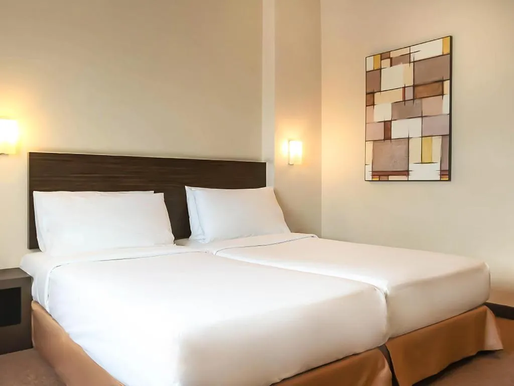 Bed in Hotel Summer View