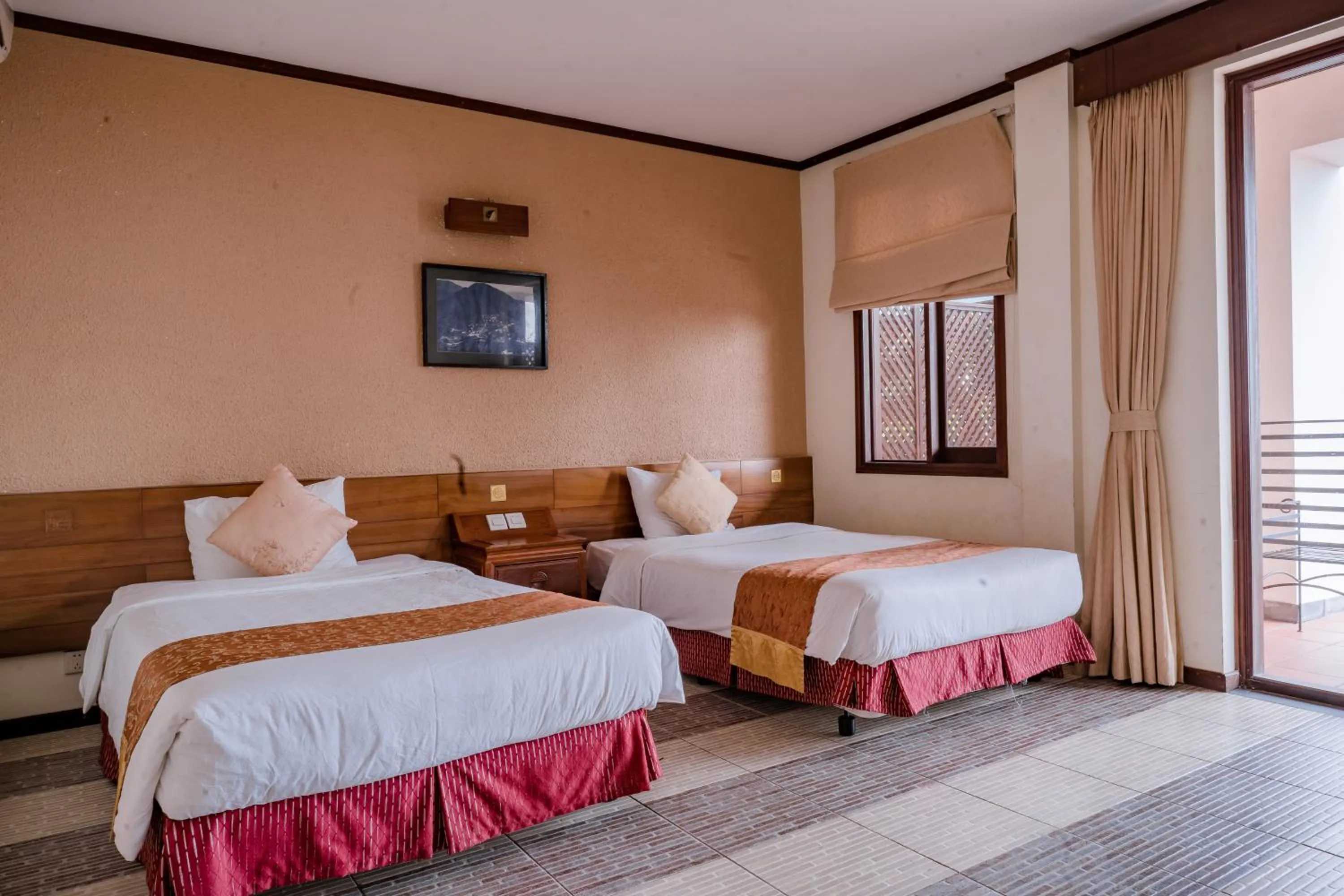 Bed in Belvedere Tam Dao Resort