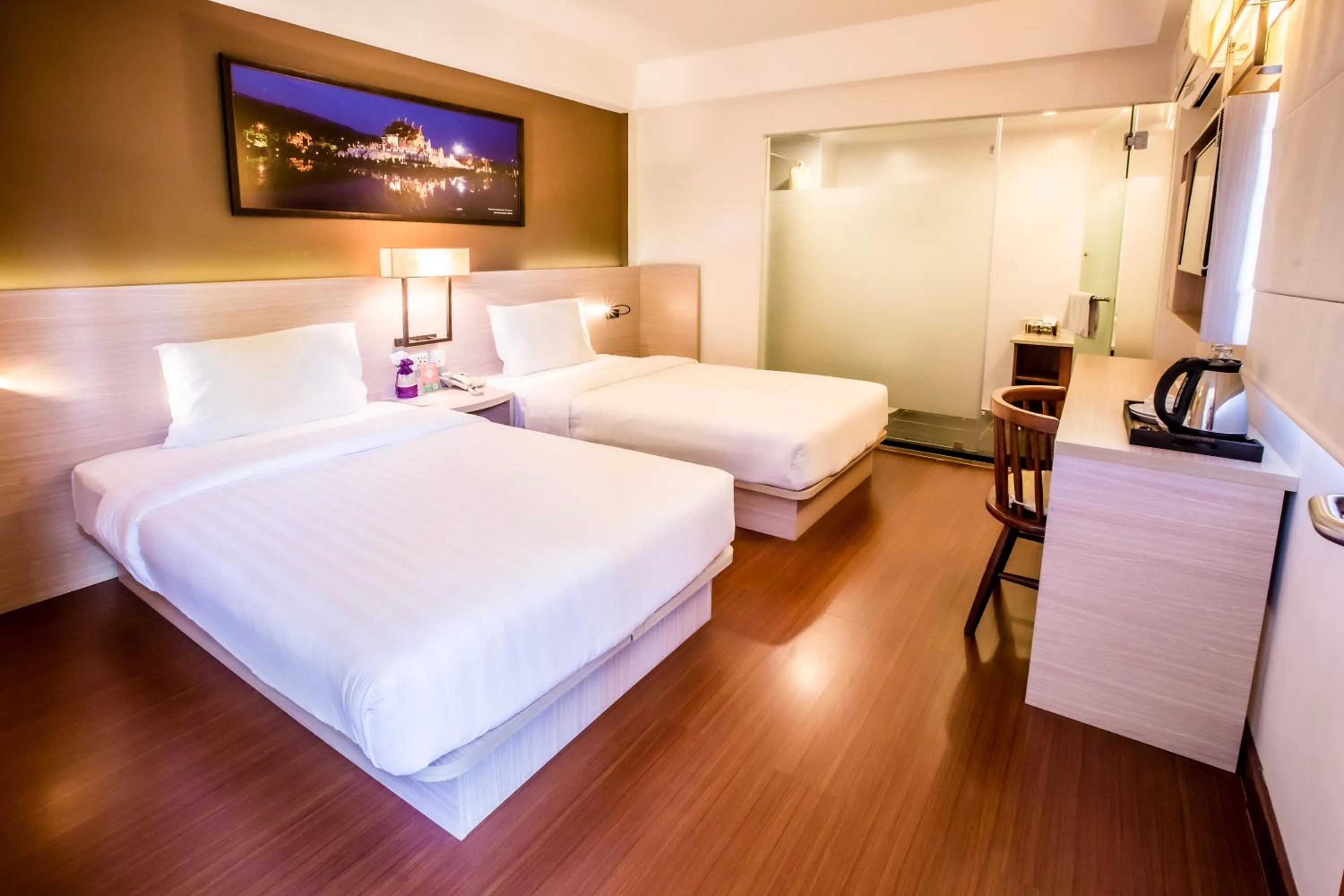 Bedroom, Bed in Chiang Roi 7 Days Inn