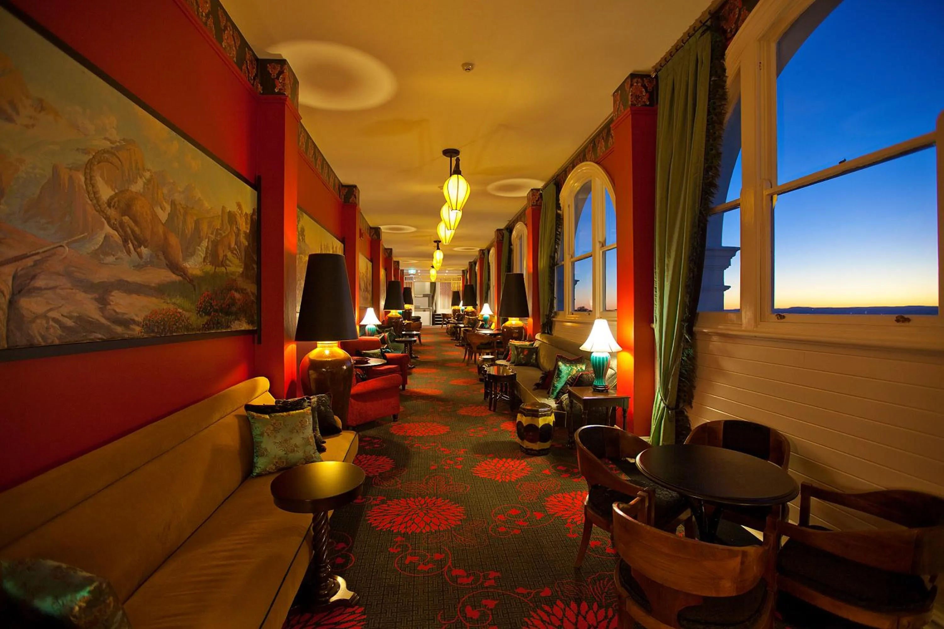 Lounge or bar in Hydro Majestic Blue Mountains