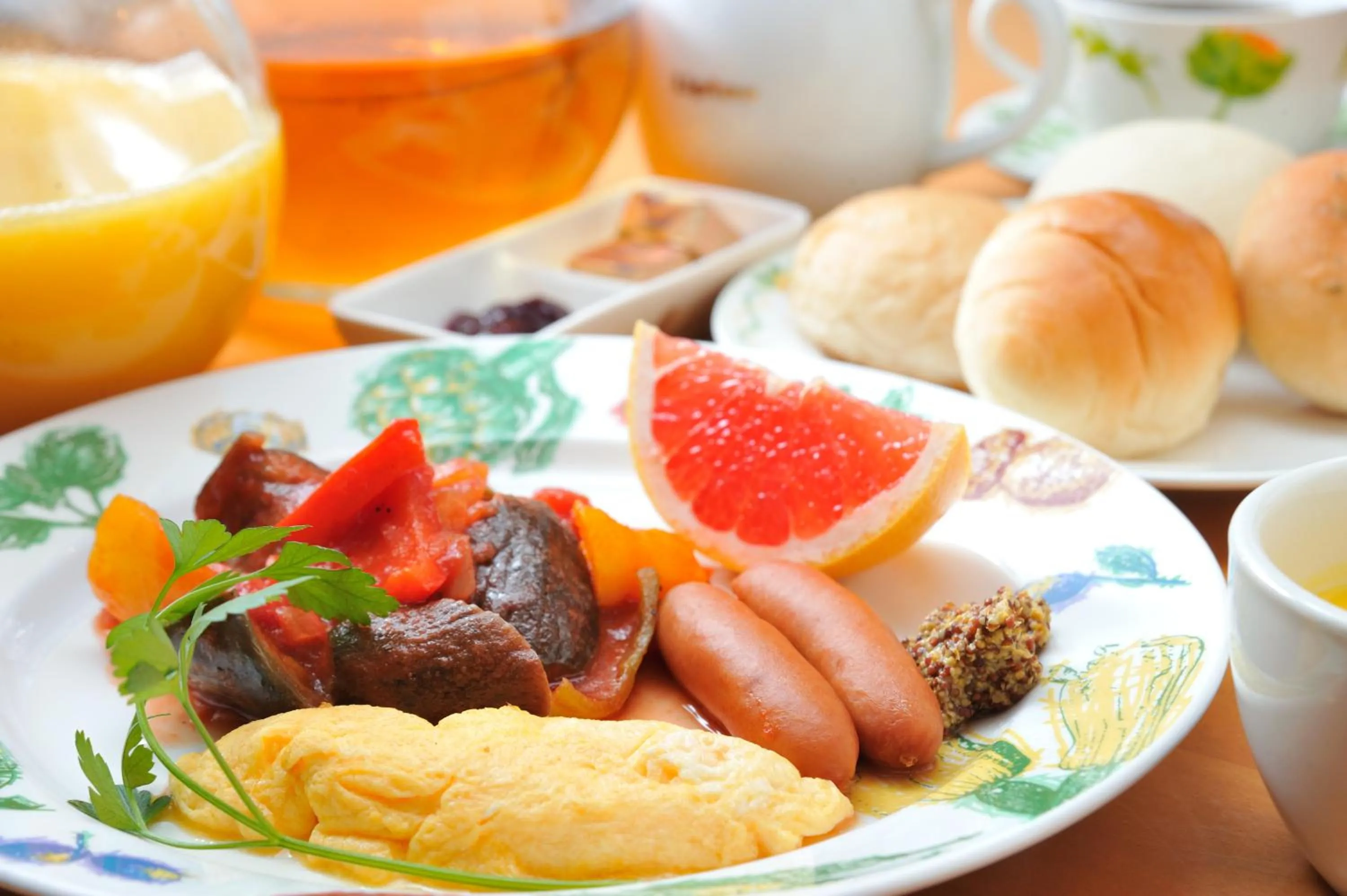 Food close-up in Anise Garden