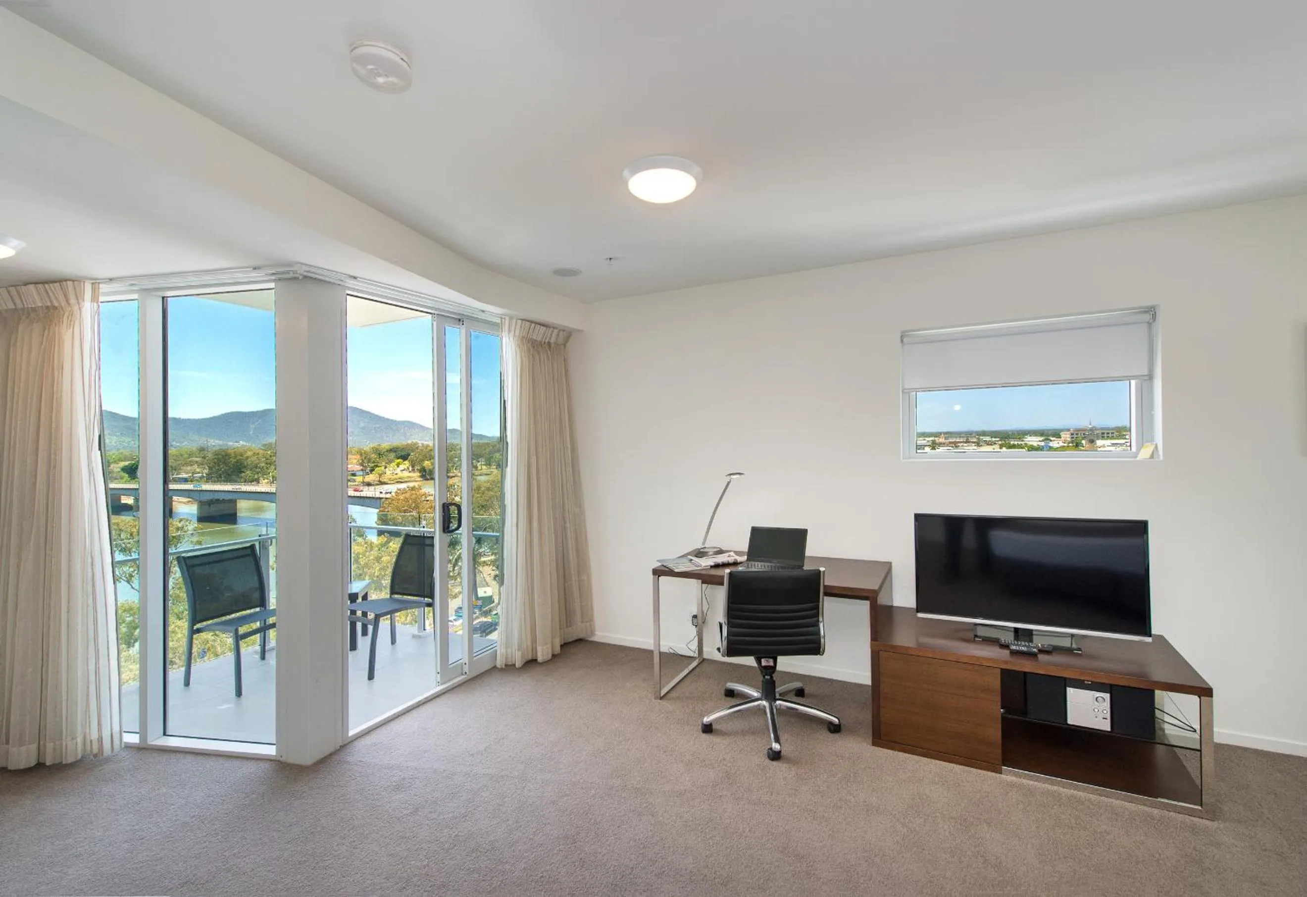 Living room in Empire Apartment Hotel Rockhampton