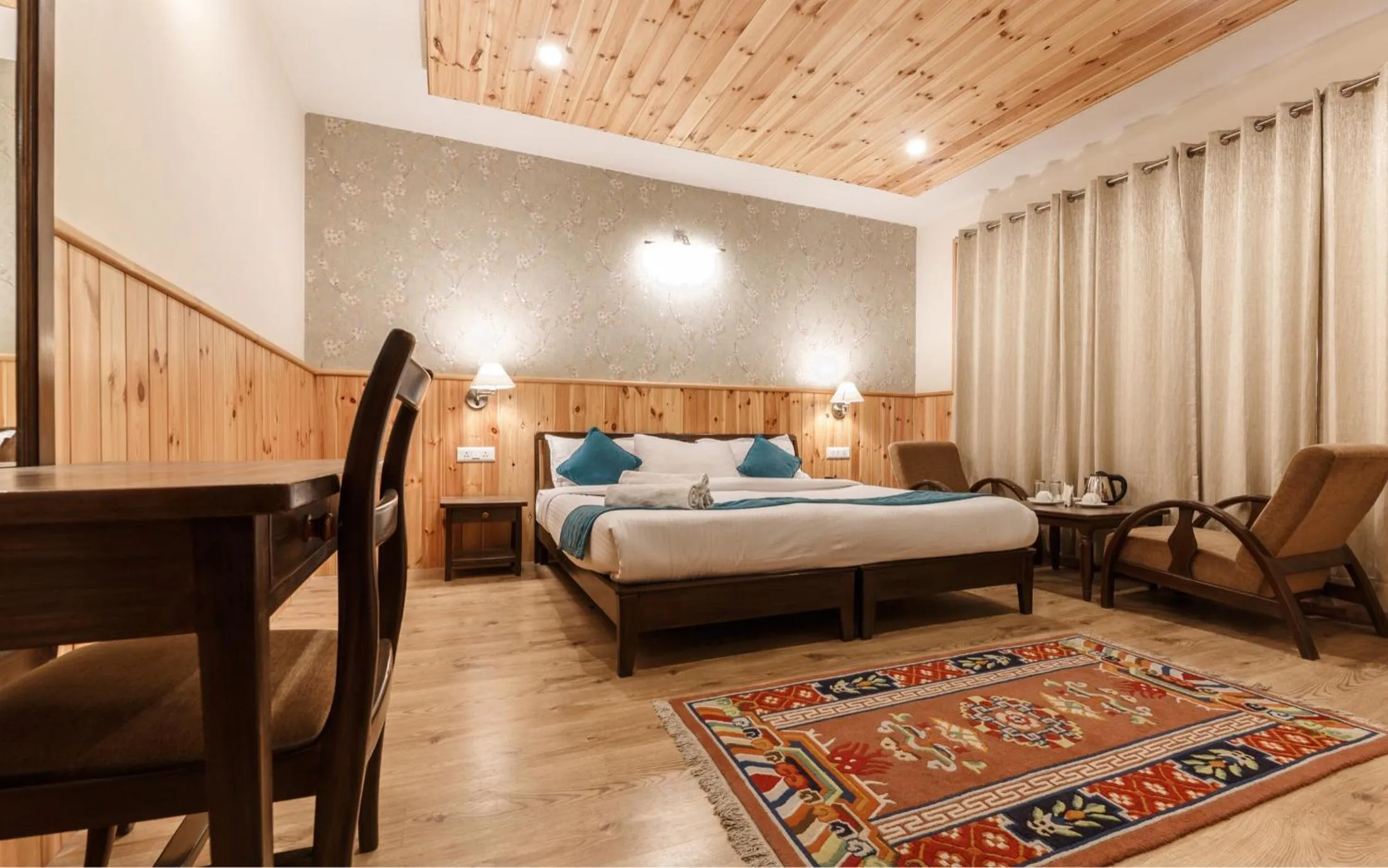 Bedroom, Bed in Hotel The Kaal