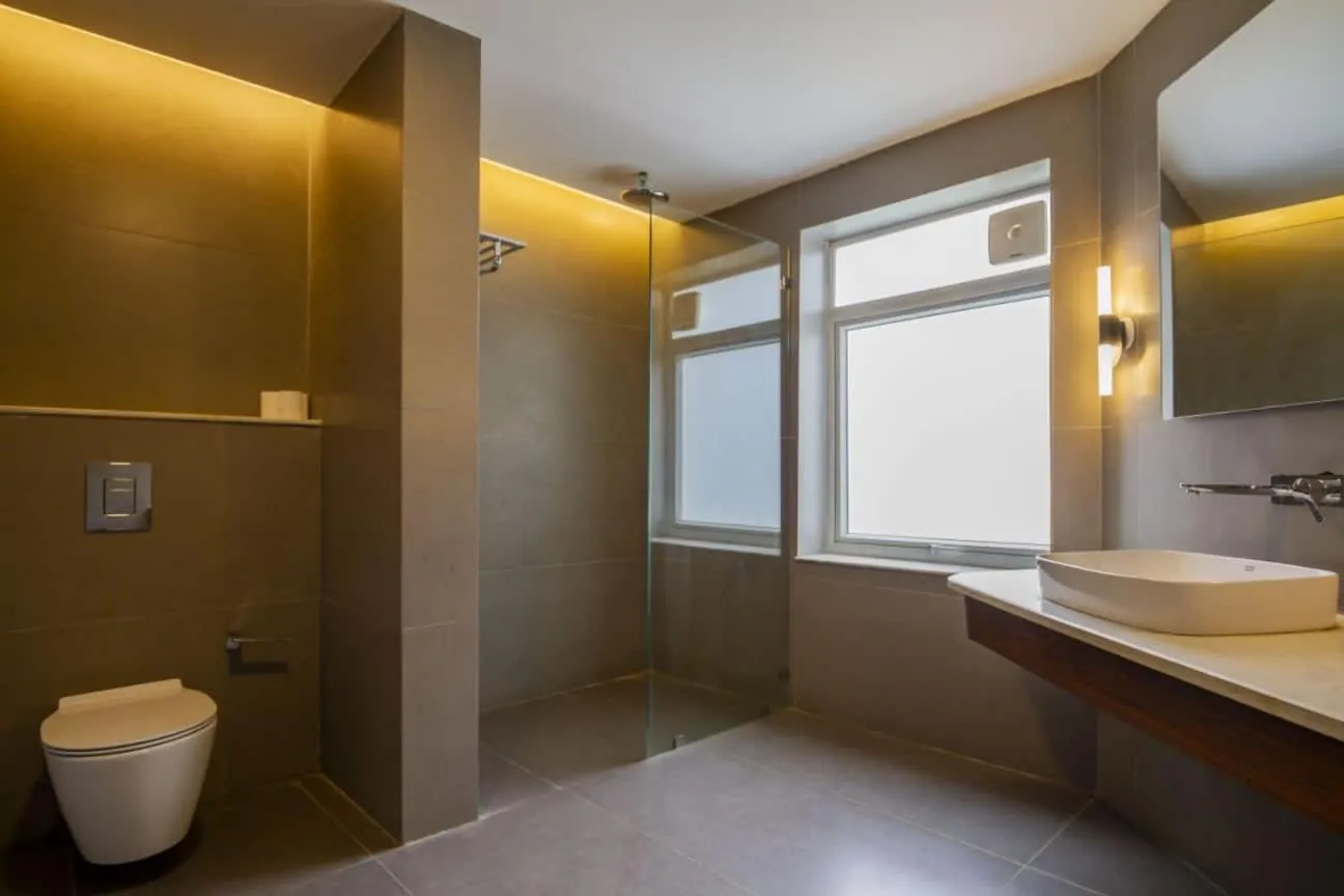 Shower in Hotel The Kaal