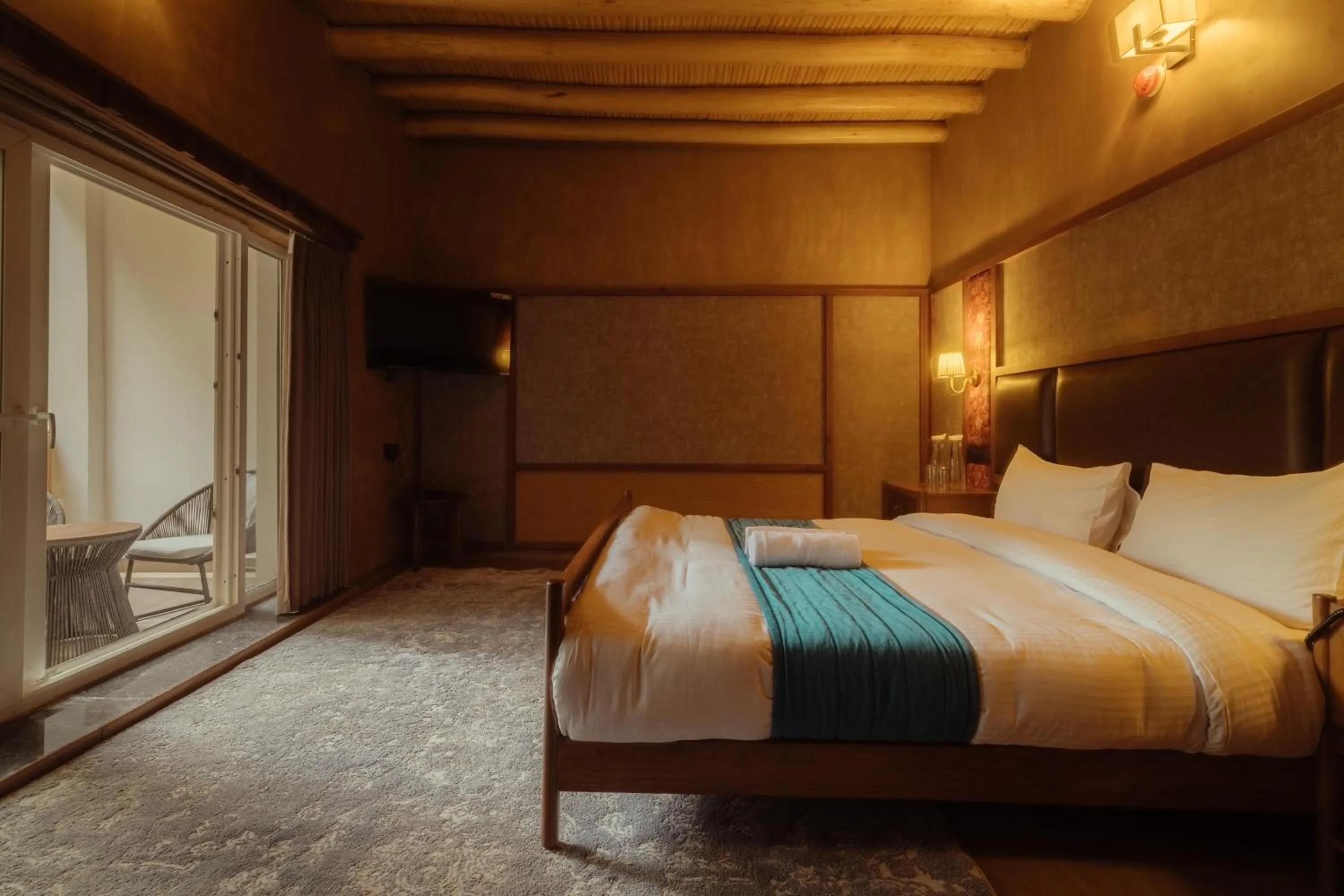 Bed in Hotel The Kaal