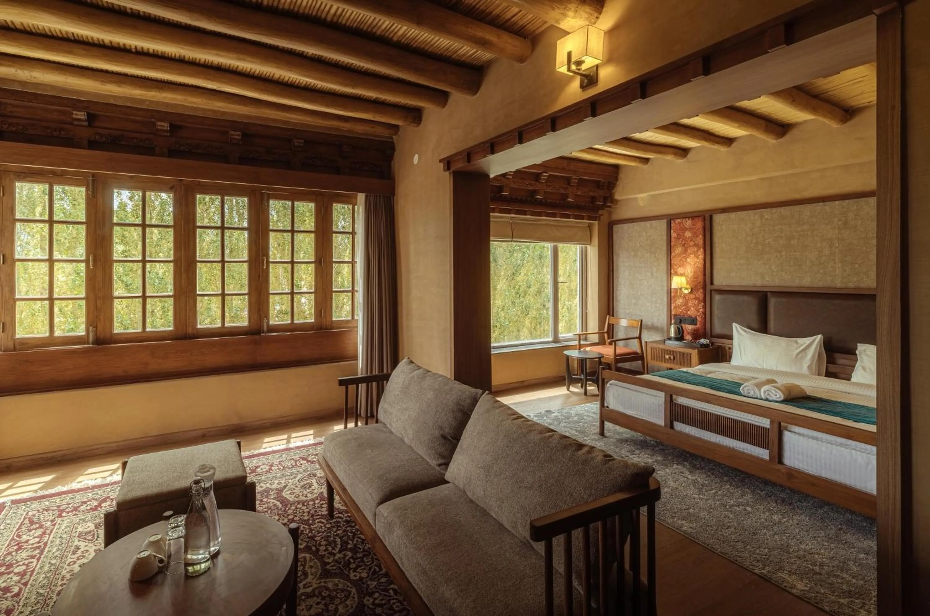 Bedroom, Bed in Hotel The Kaal