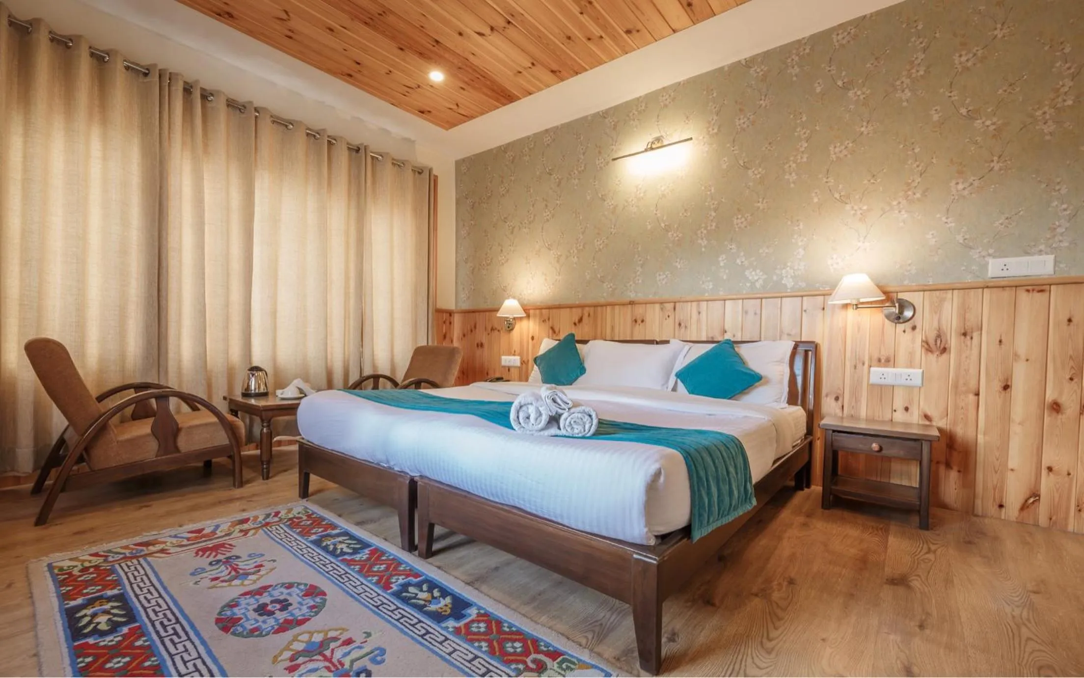 Bedroom, Bed in Hotel The Kaal