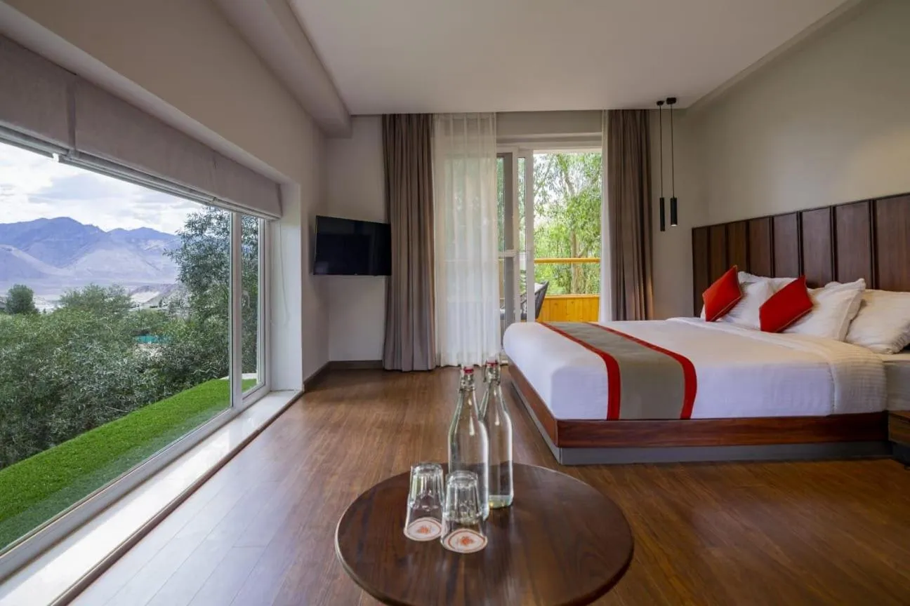 View (from property/room), Bed in Hotel The Kaal