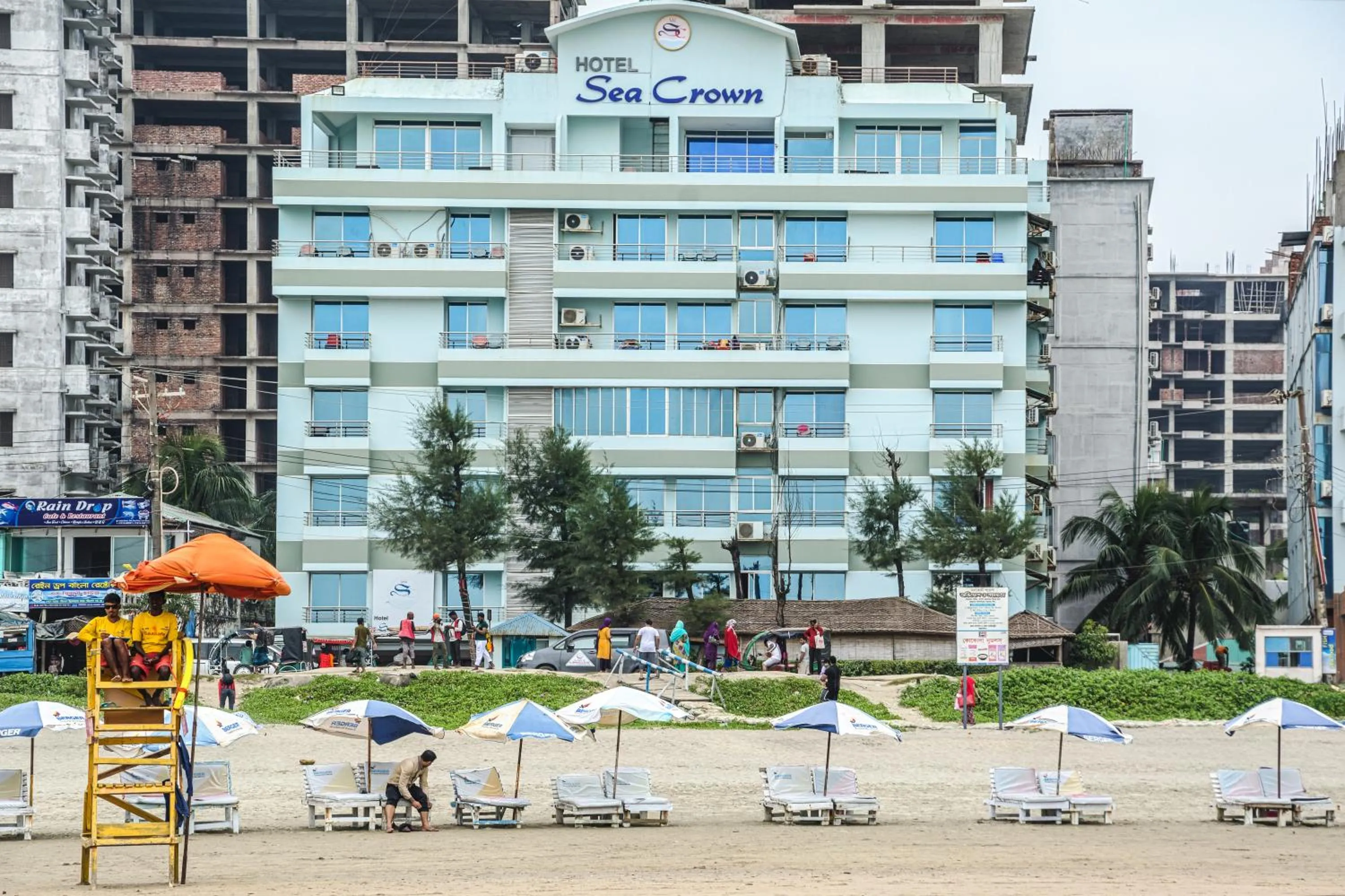 Property building in Hotel Sea Crown