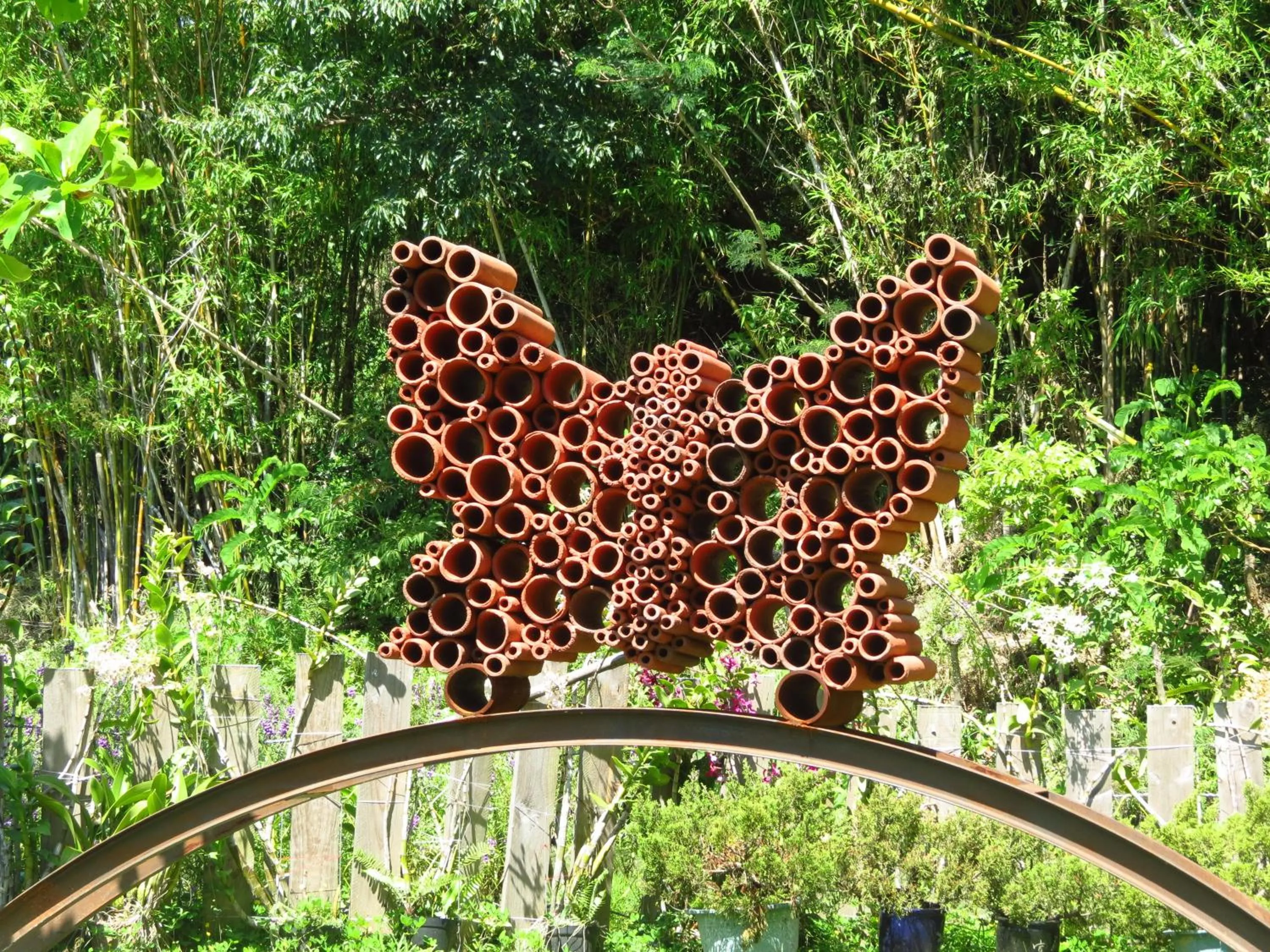 Decorative detail in Butterfly B&B