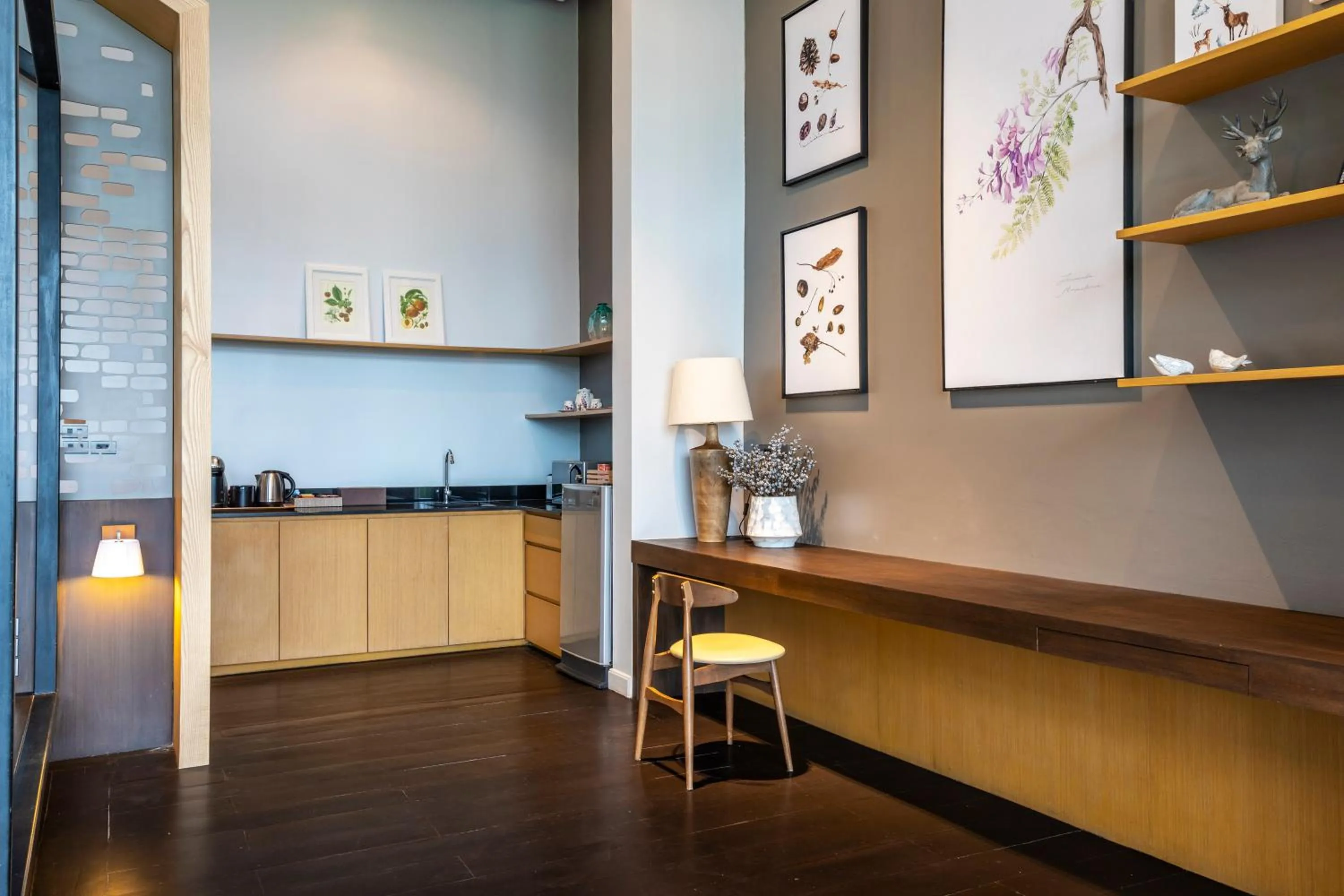 Coffee/tea facilities in The Private Pool Villas at Civilai Hill Khao Yai