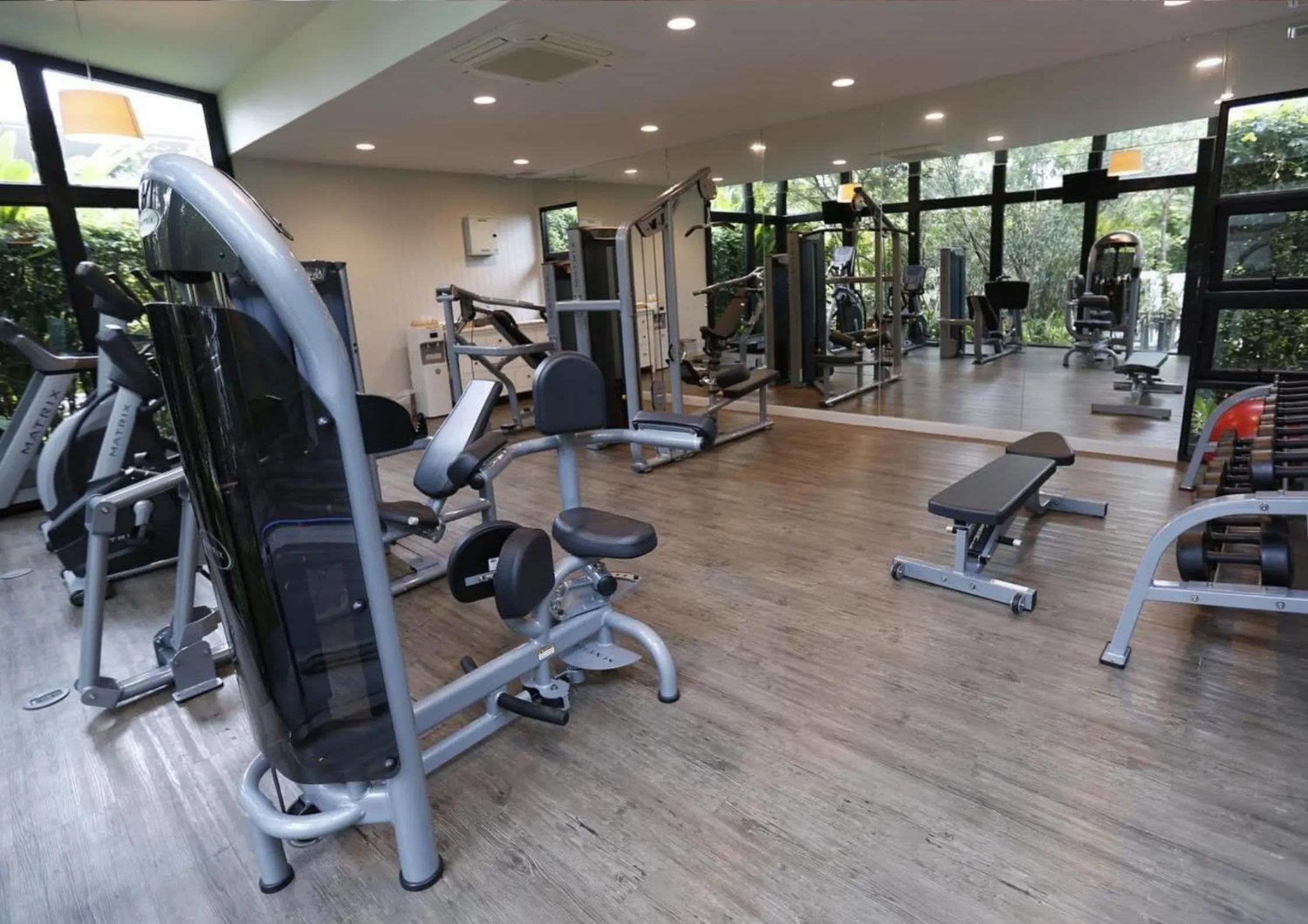 Fitness centre/facilities in The Private Pool Villas at Civilai Hill Khao Yai