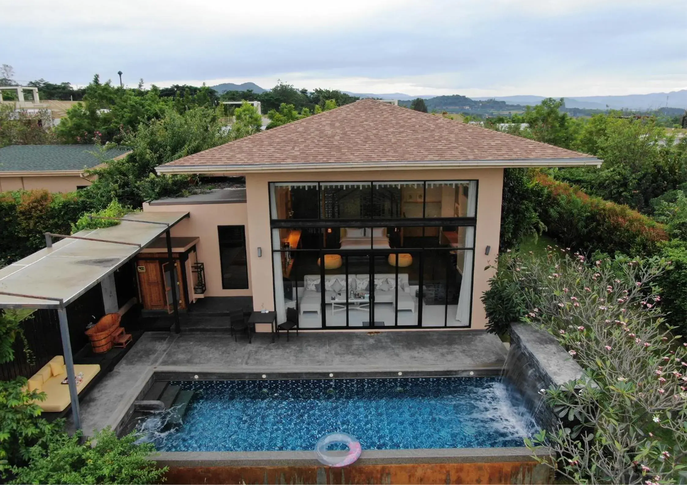Pool villa with Normal Temperature Pool in The Private Pool Villas at Civilai Hill Khao Yai Pool villa with Normal Temperature Pool in The Private Pool Villas at Civilai Hill Khao Yai