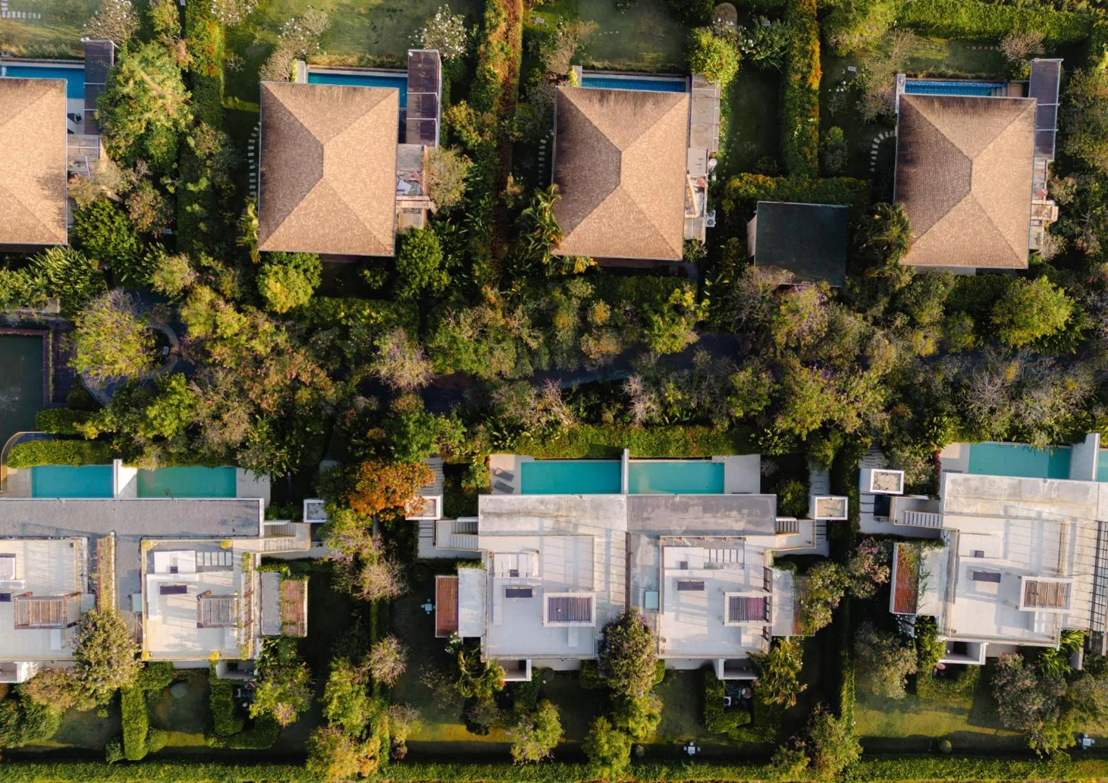 Natural landscape in The Private Pool Villas at Civilai Hill Khao Yai