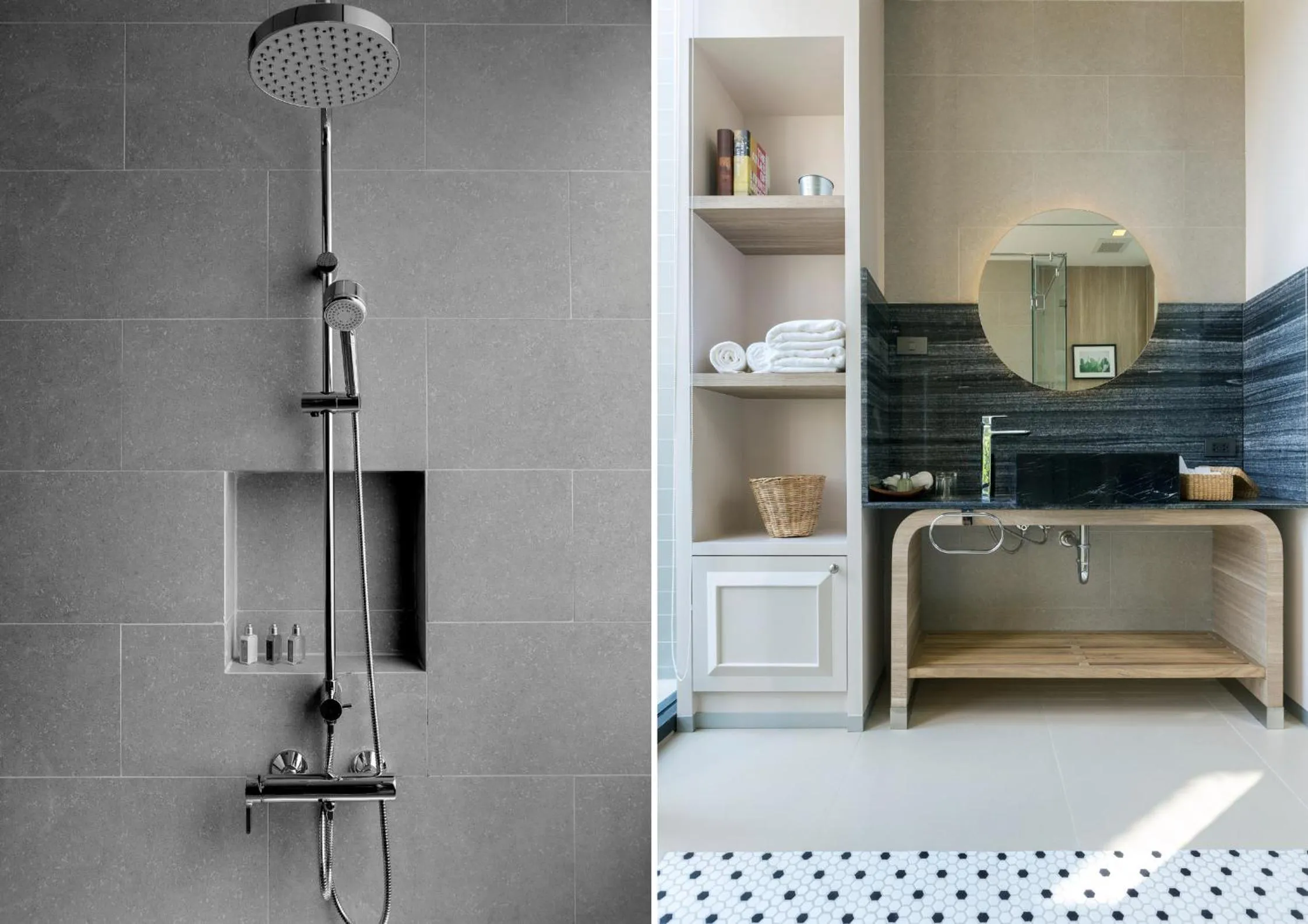 Shower in The Private Pool Villas at Civilai Hill Khao Yai