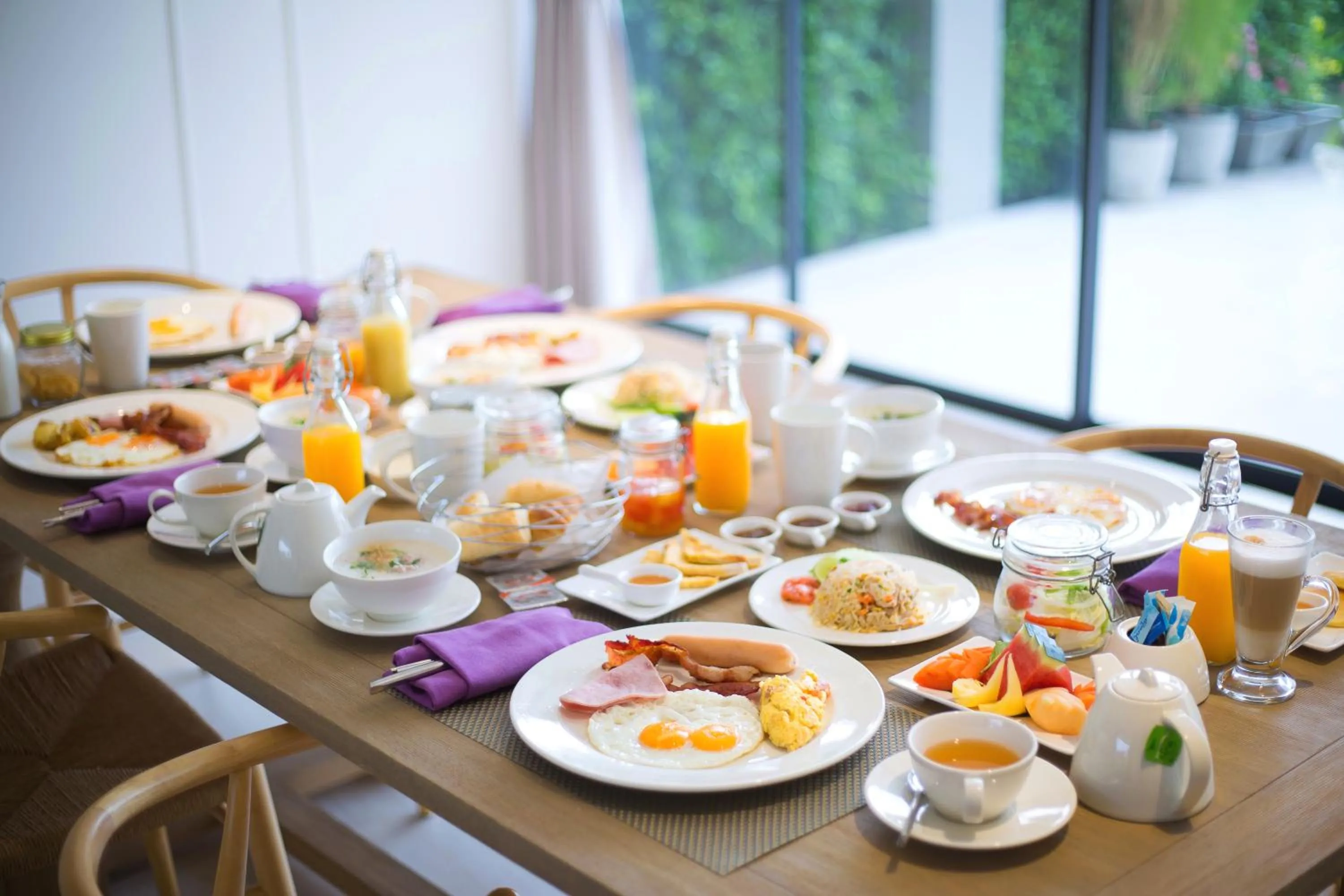 Breakfast in The Private Pool Villas at Civilai Hill Khao Yai