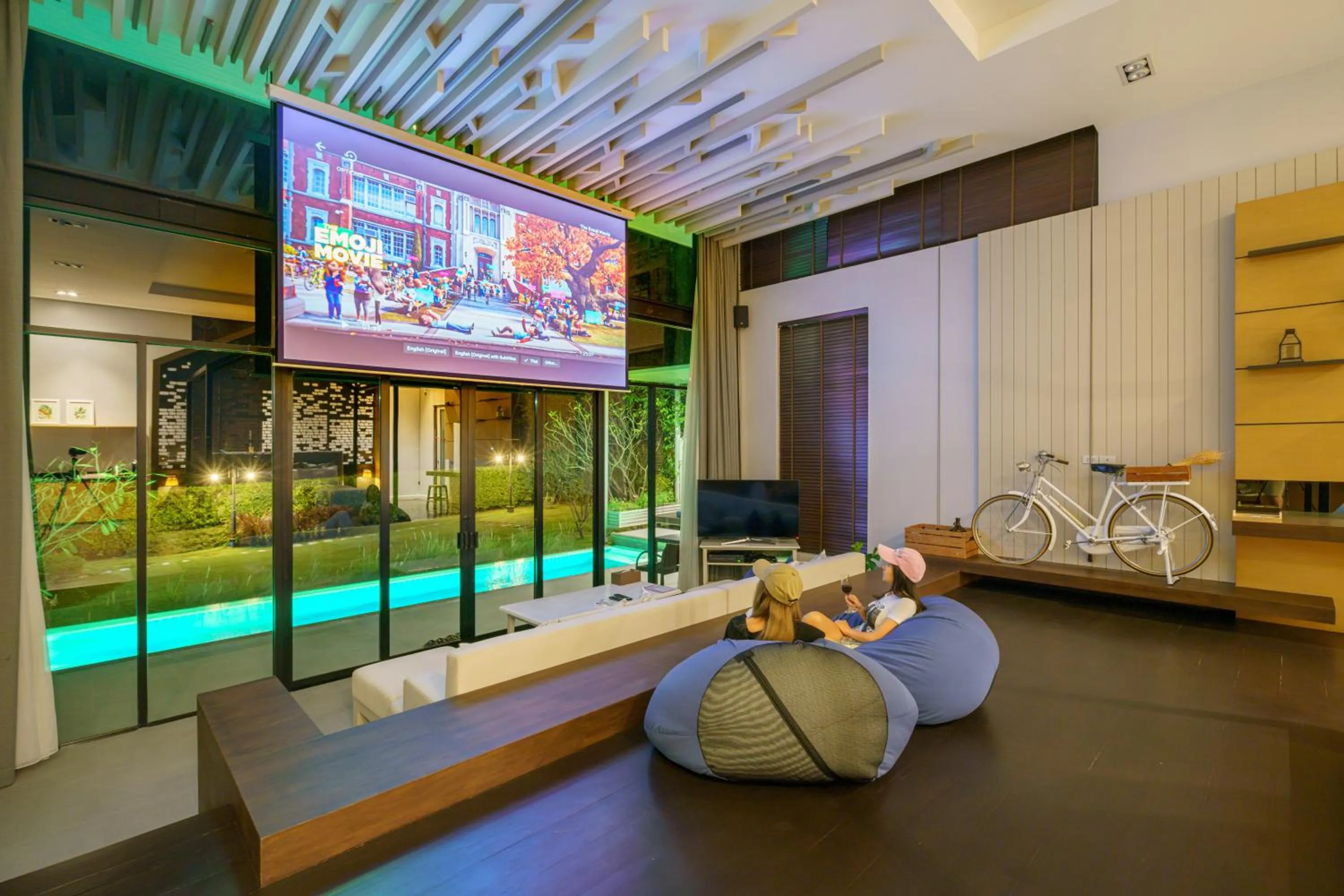 TV and multimedia in The Private Pool Villas at Civilai Hill Khao Yai