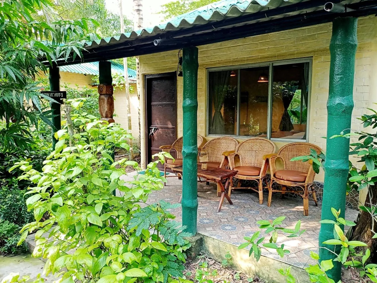 Seating area in Sunderban Tiger Camp
