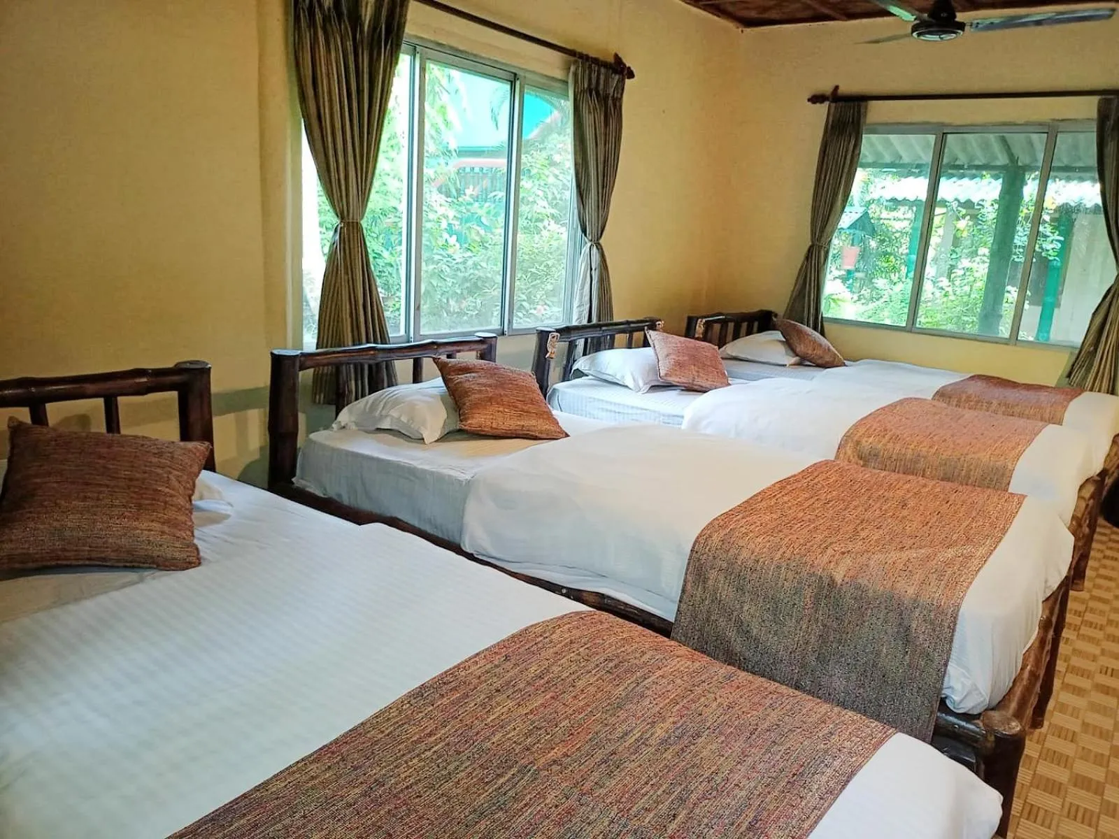 Bed in Sunderban Tiger Camp