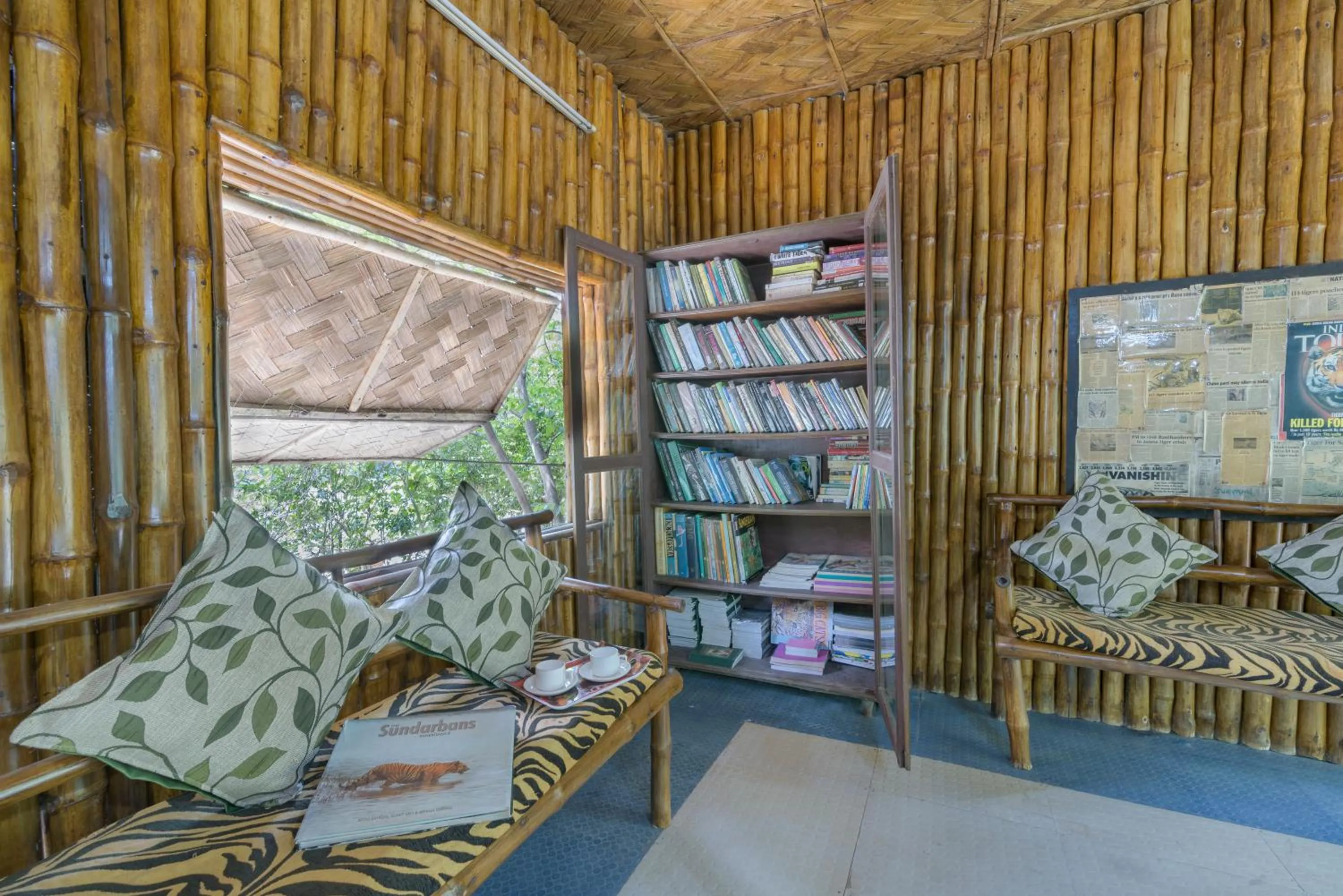 Library in Sunderban Tiger Camp