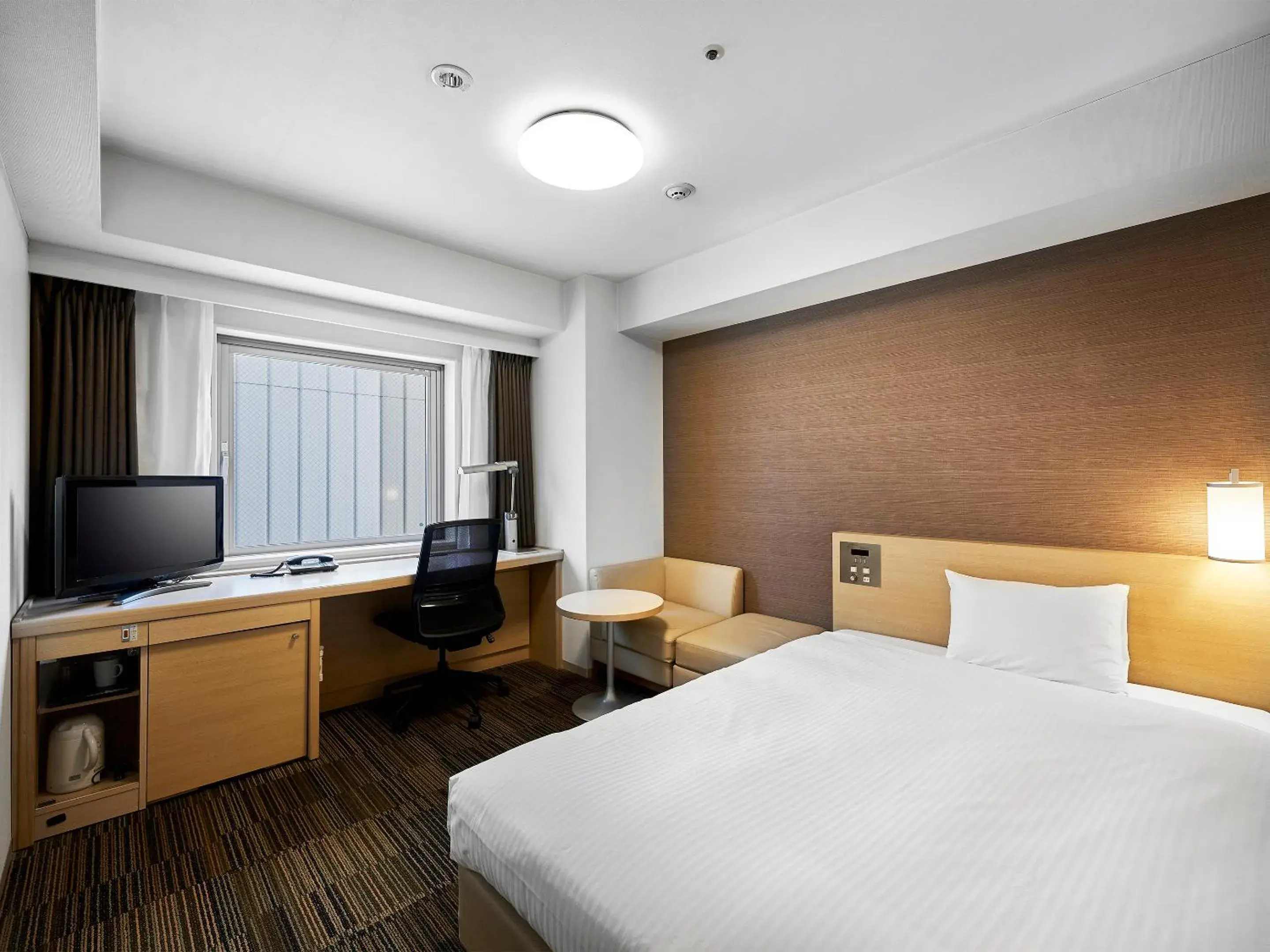 Bed in Daiwa Roynet Hotel Sendai Bed in Daiwa Roynet Hotel Sendai