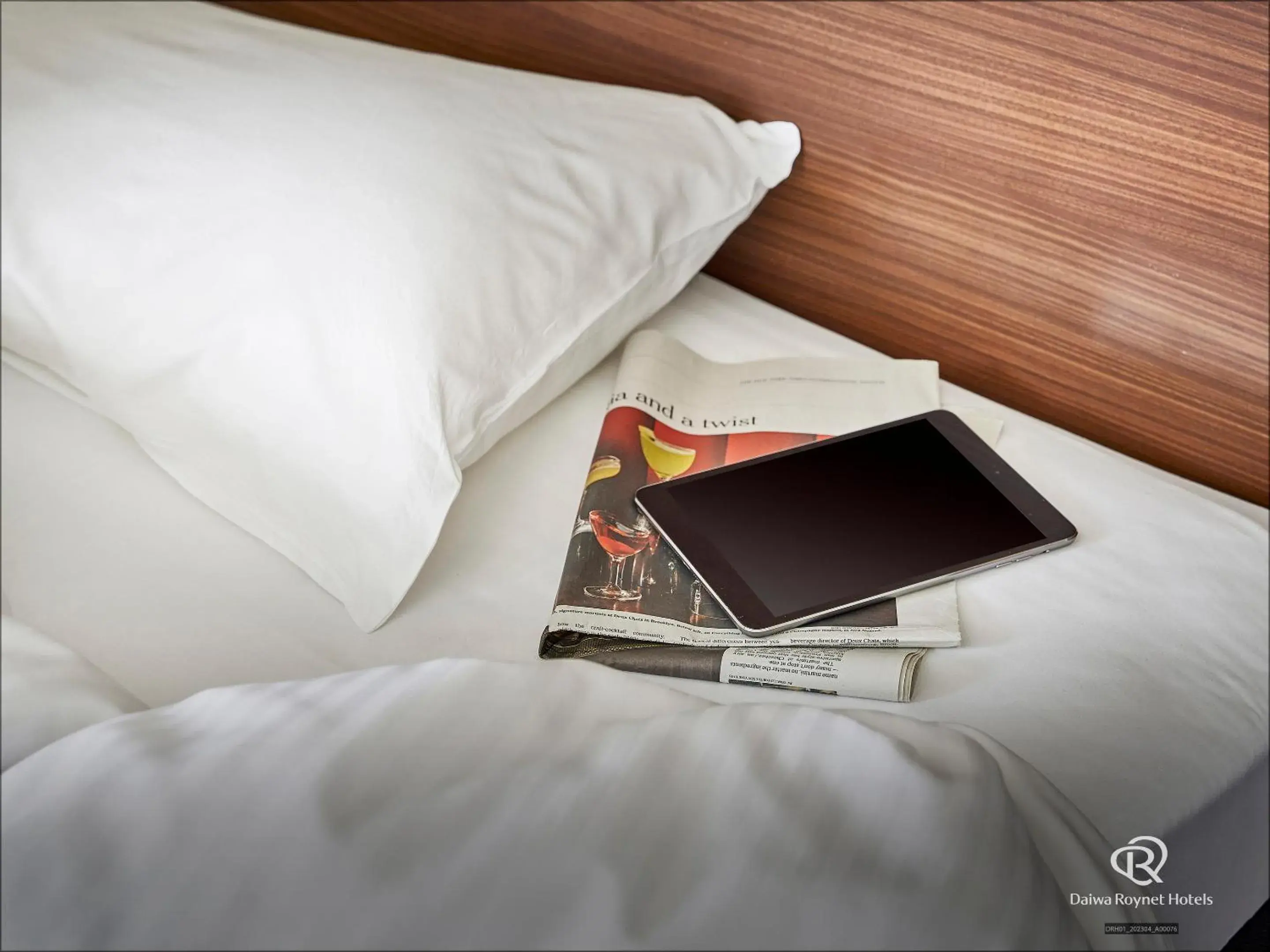 Bed in Daiwa Roynet Hotel Sendai Bed in Daiwa Roynet Hotel Sendai