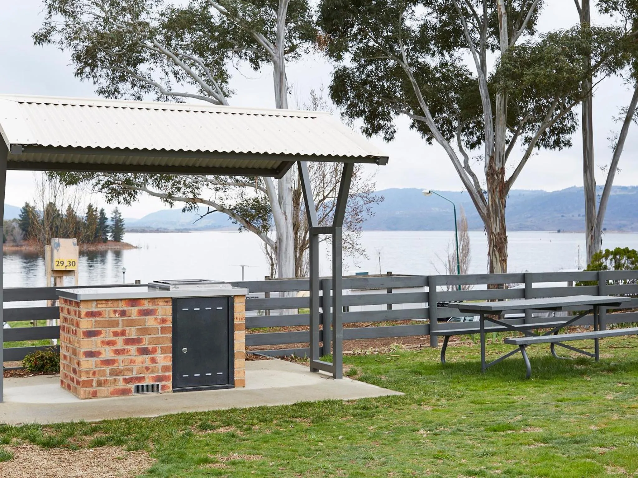 BBQ facilities in NRMA Jindabyne Holiday Park
