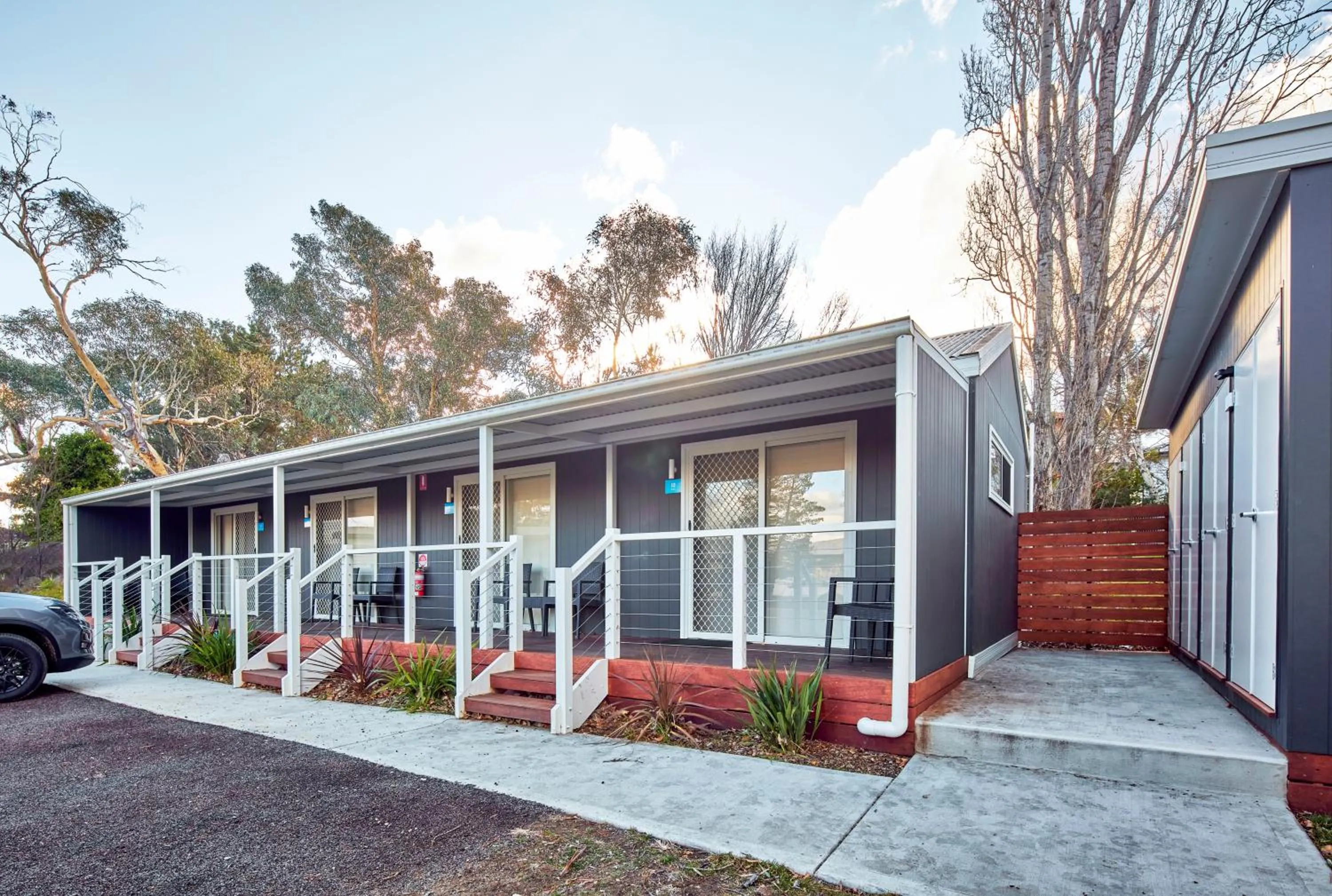 Property building in NRMA Jindabyne Holiday Park