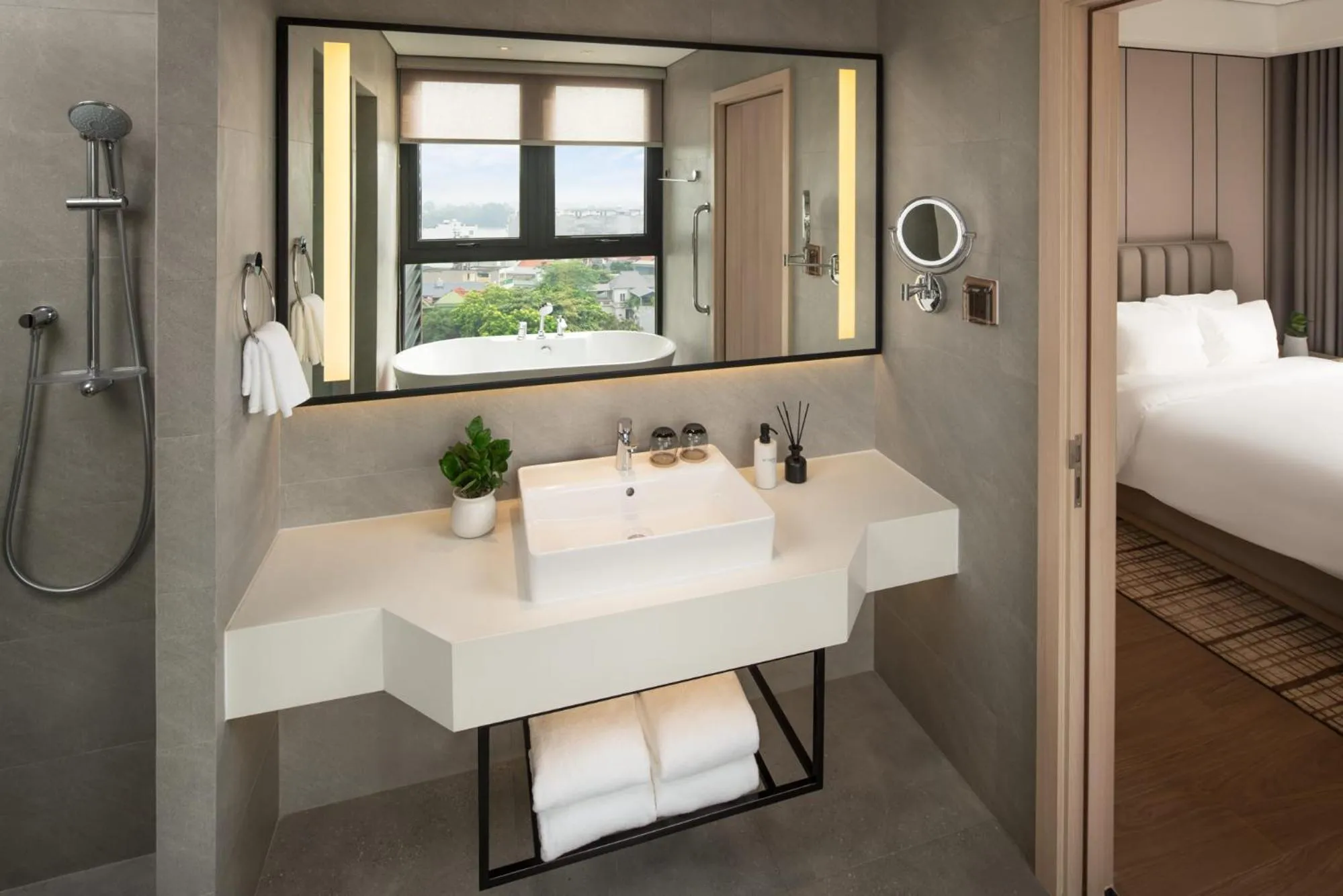 Bathroom, Bed in Modena by Fraser Vinh Yen