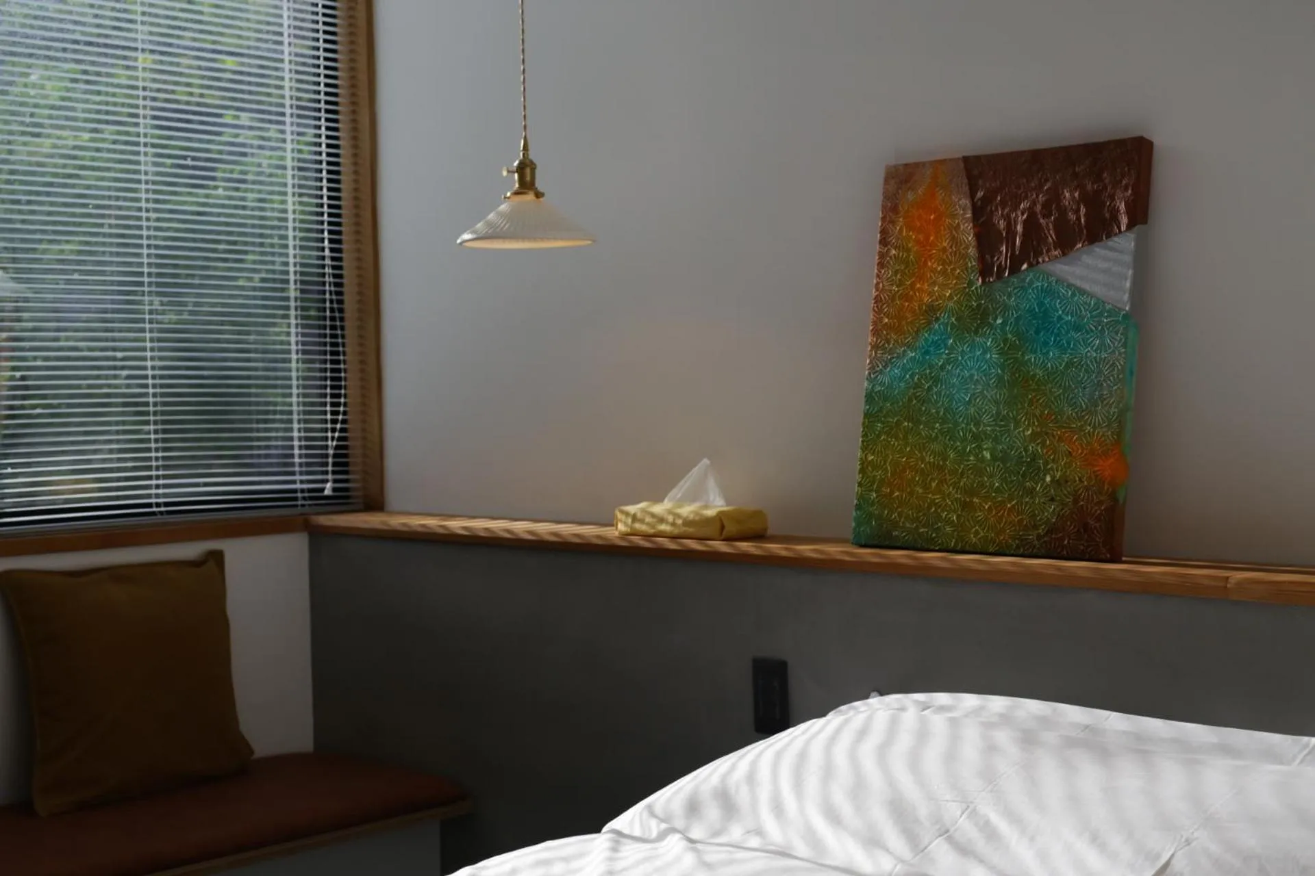 Bed in Lemonsea Onomichi