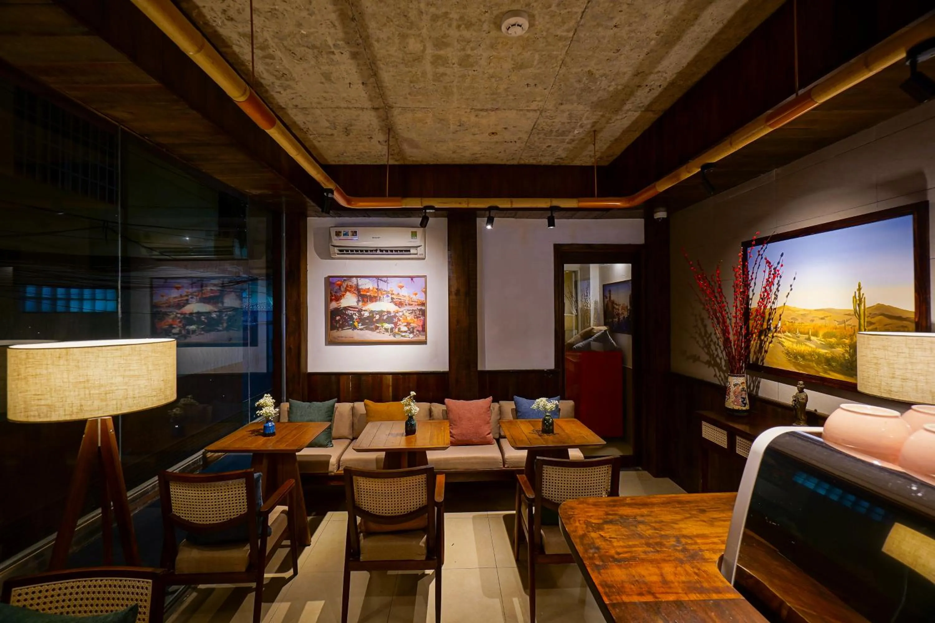 Living room in Nexus House Nguyen Binh Khiem - Near Saigon Zoo & Botanical Gardens