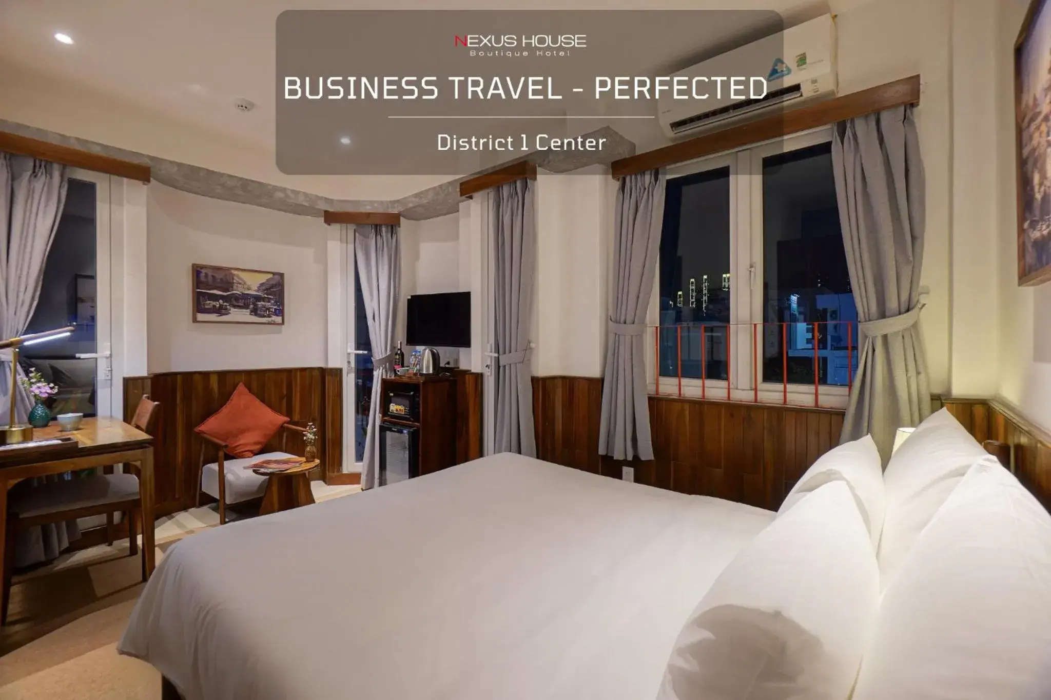 Bed in Nexus House Nguyen Binh Khiem - Near Saigon Zoo & Botanical Gardens Bed in Nexus House Nguyen Binh Khiem - Near Saigon Zoo & Botanical Gardens