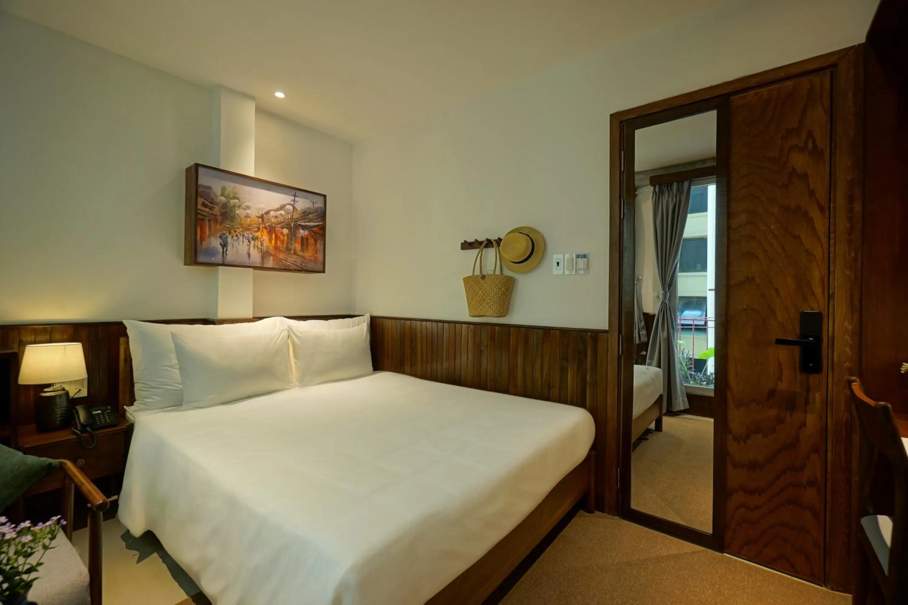 Bed in Nexus House Nguyen Binh Khiem - Near Saigon Zoo & Botanical Gardens