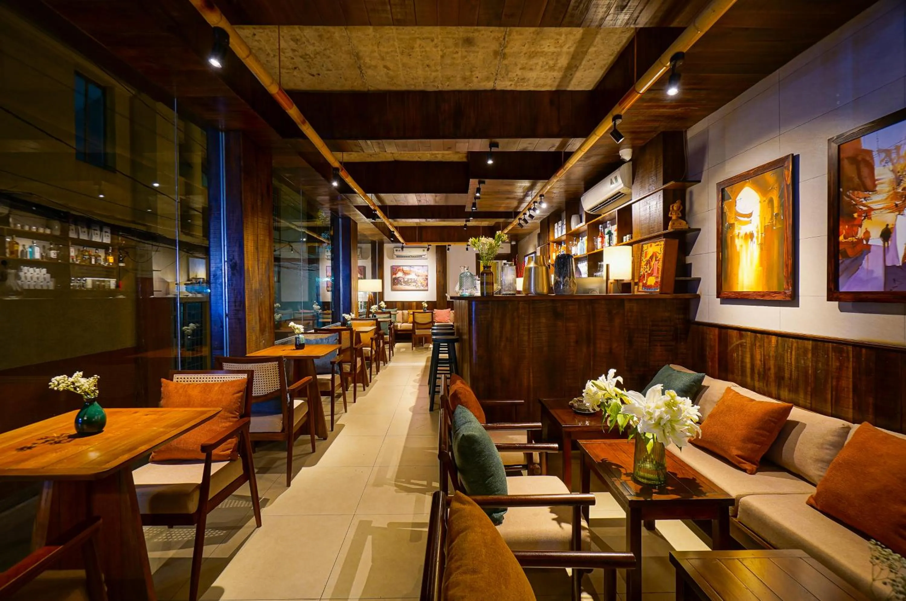 Seating area in Nexus House Nguyen Binh Khiem - Near Saigon Zoo & Botanical Gardens