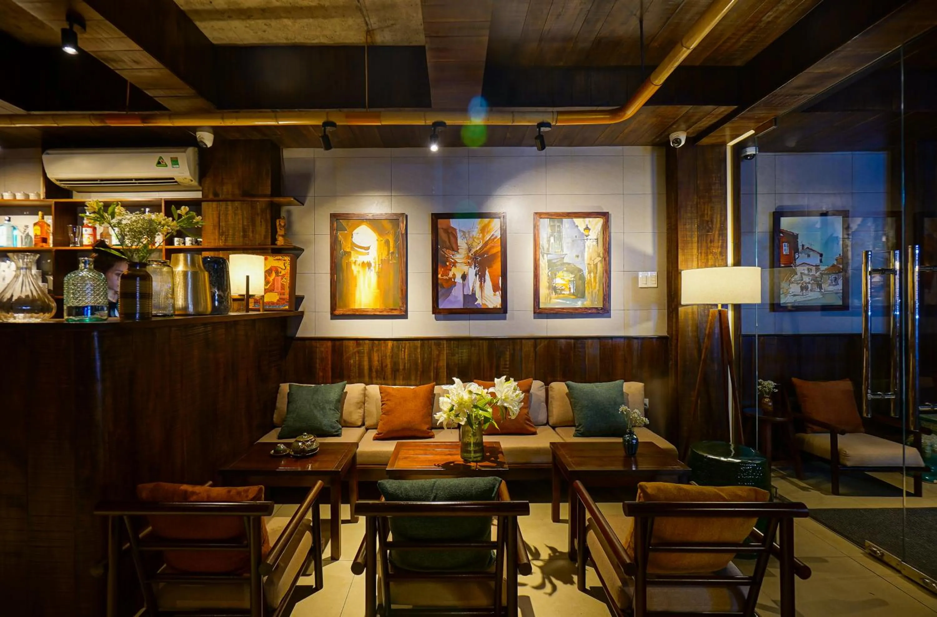 Living room in Nexus House Nguyen Binh Khiem - Near Saigon Zoo & Botanical Gardens