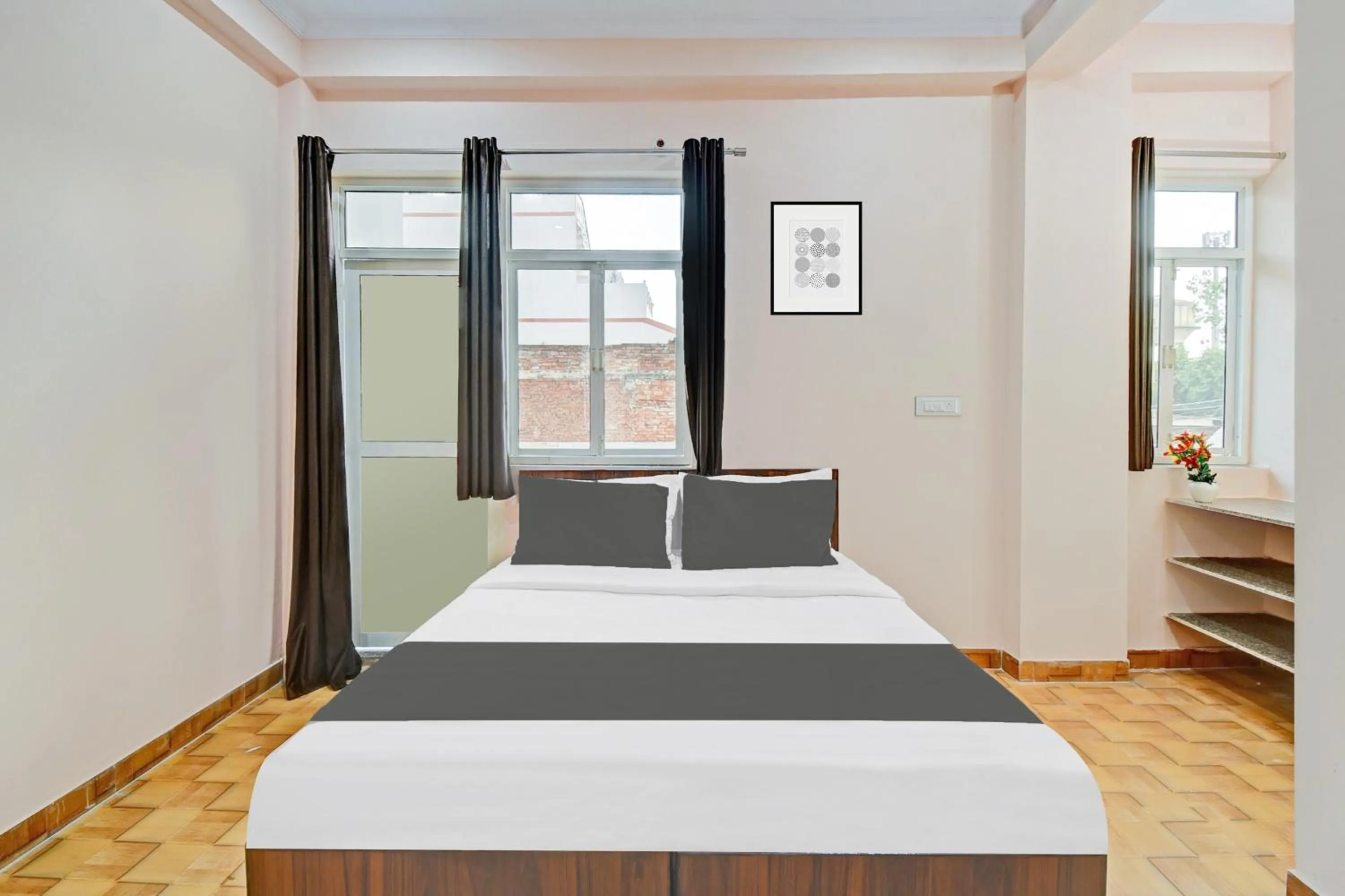 Bedroom, Bed in Hotel O HRD Guest House & Homestay