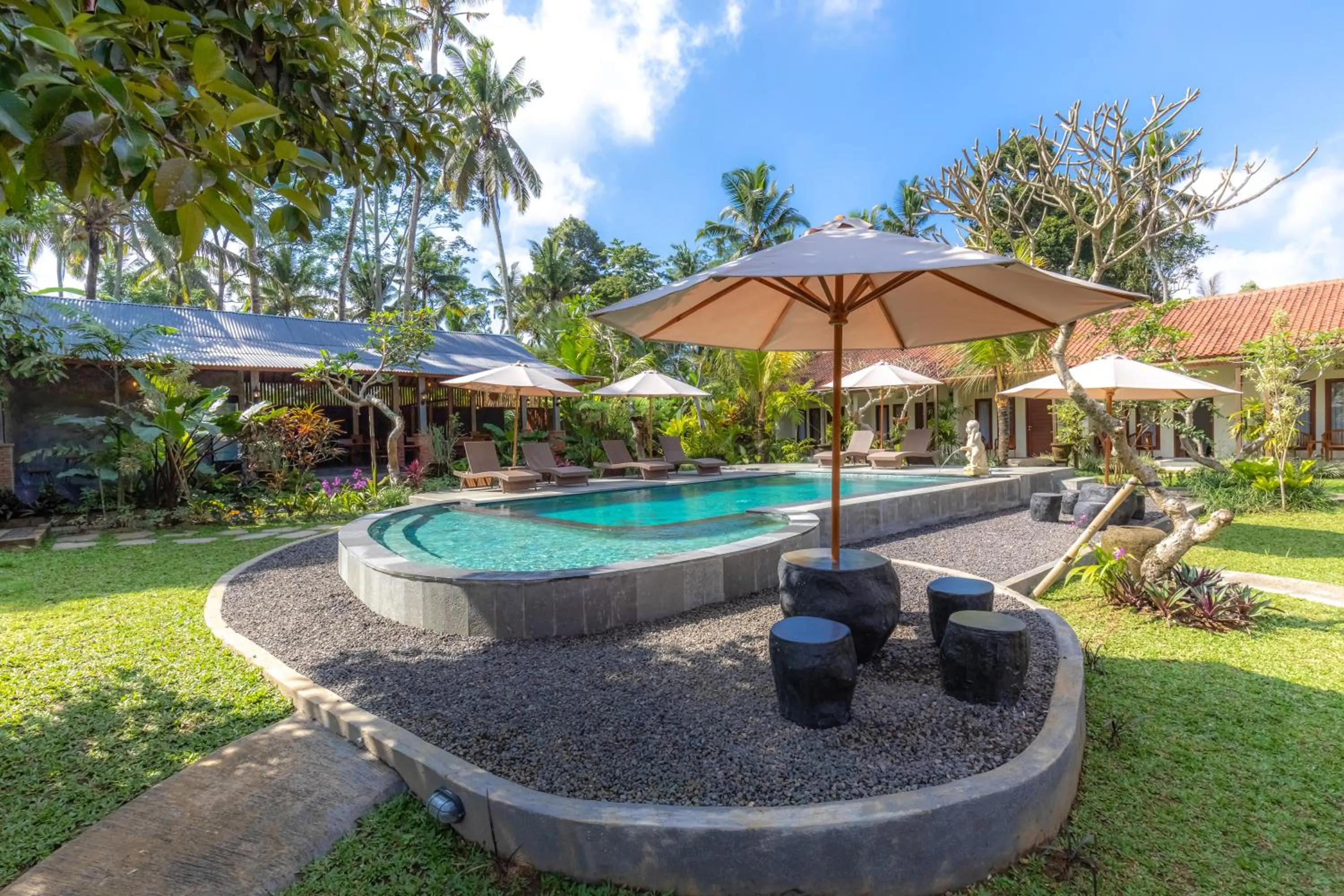Swimming pool in Puri Kurnia Ayu