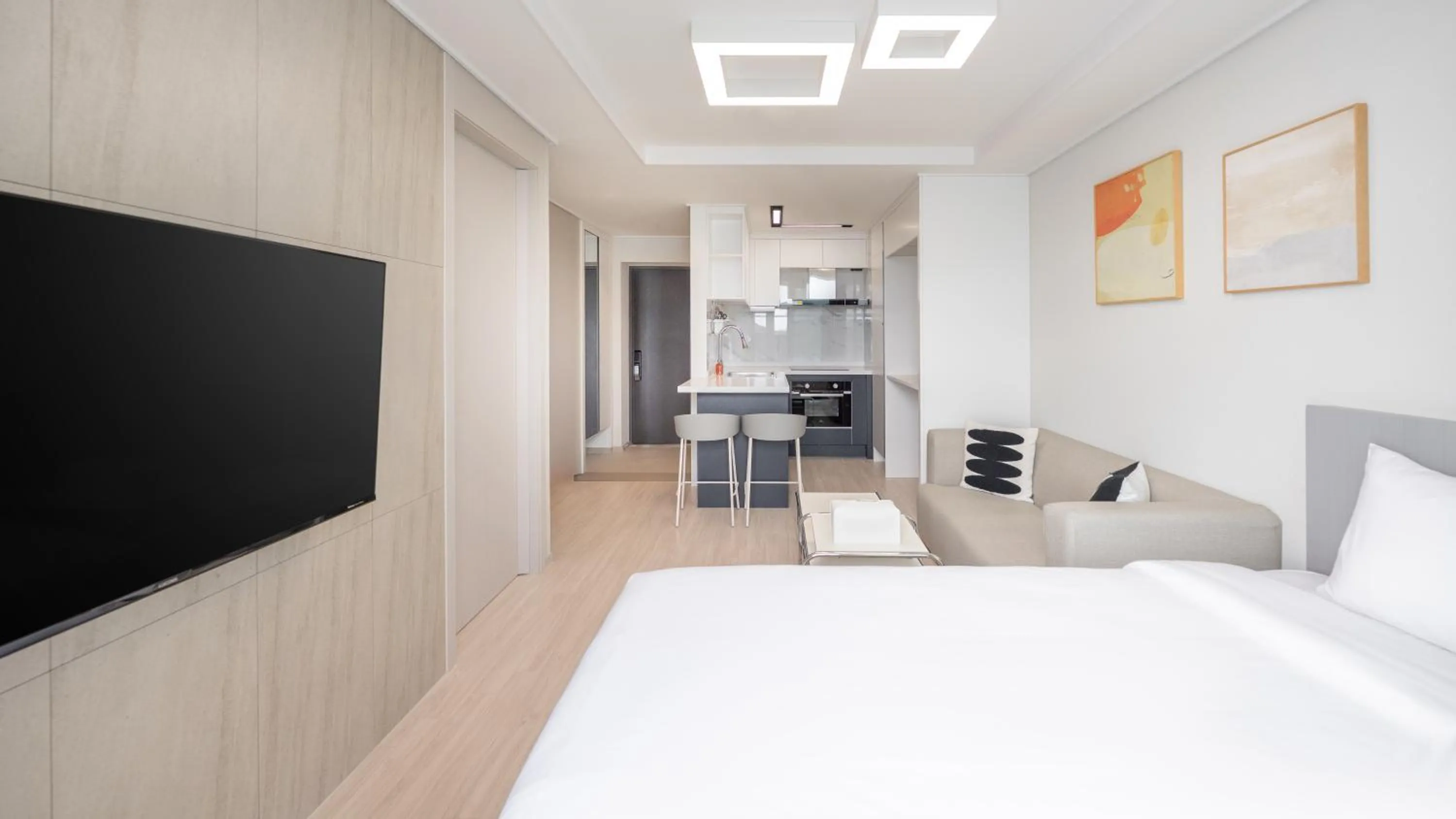 Bed in Elmomento Songdo