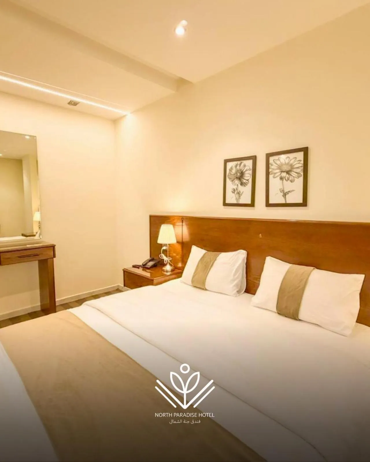 Bed in North paradise hotel