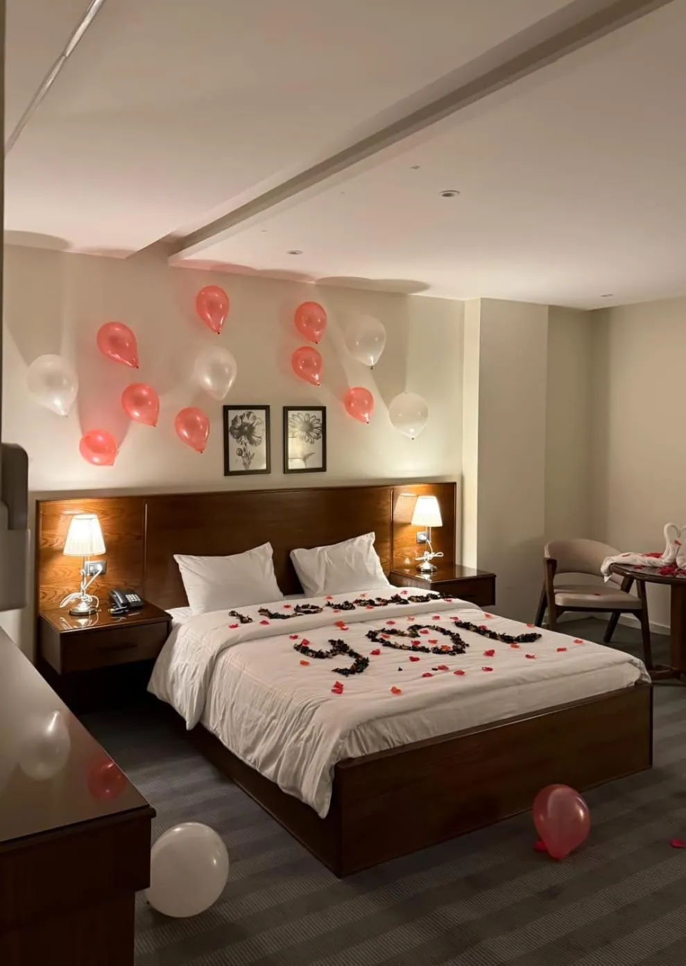 Bed in North paradise hotel