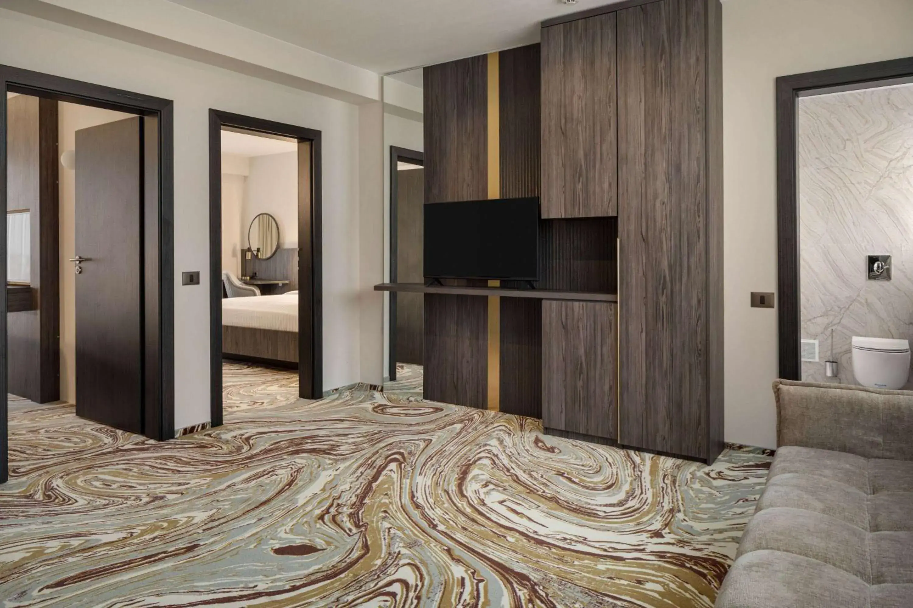 Photo of the whole room, Bed in Ramada by Wyndham Bucharest Otopeni Airport Photo of the whole room, Bed in Ramada by Wyndham Bucharest Otopeni Airport