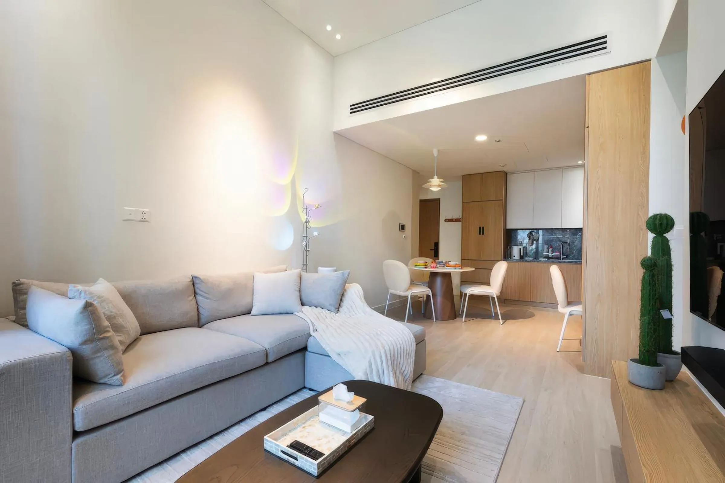 Communal lounge/ TV room in Empire City Thủ Thiêm D2