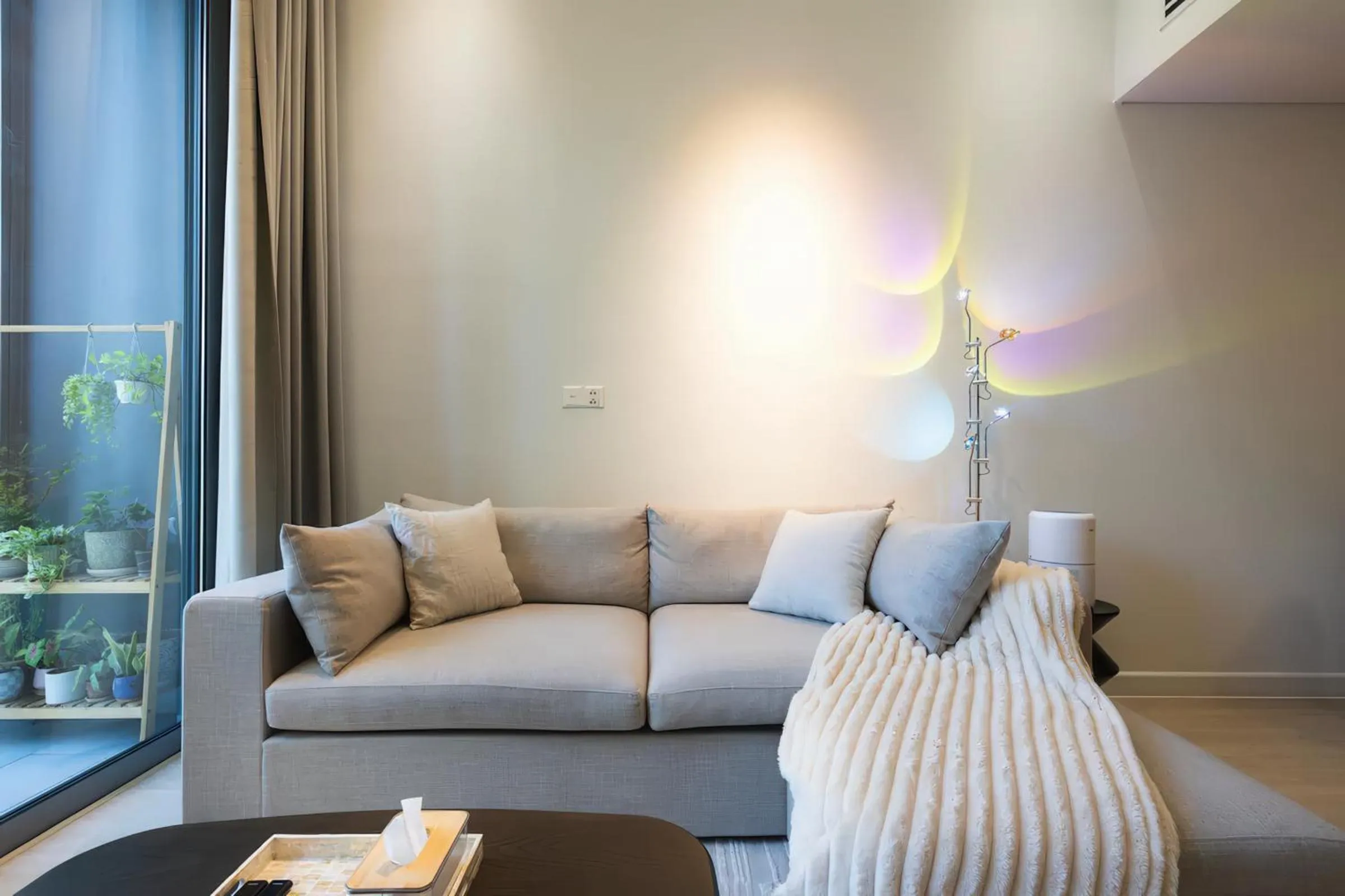 Living room in Empire City Thủ Thiêm D2