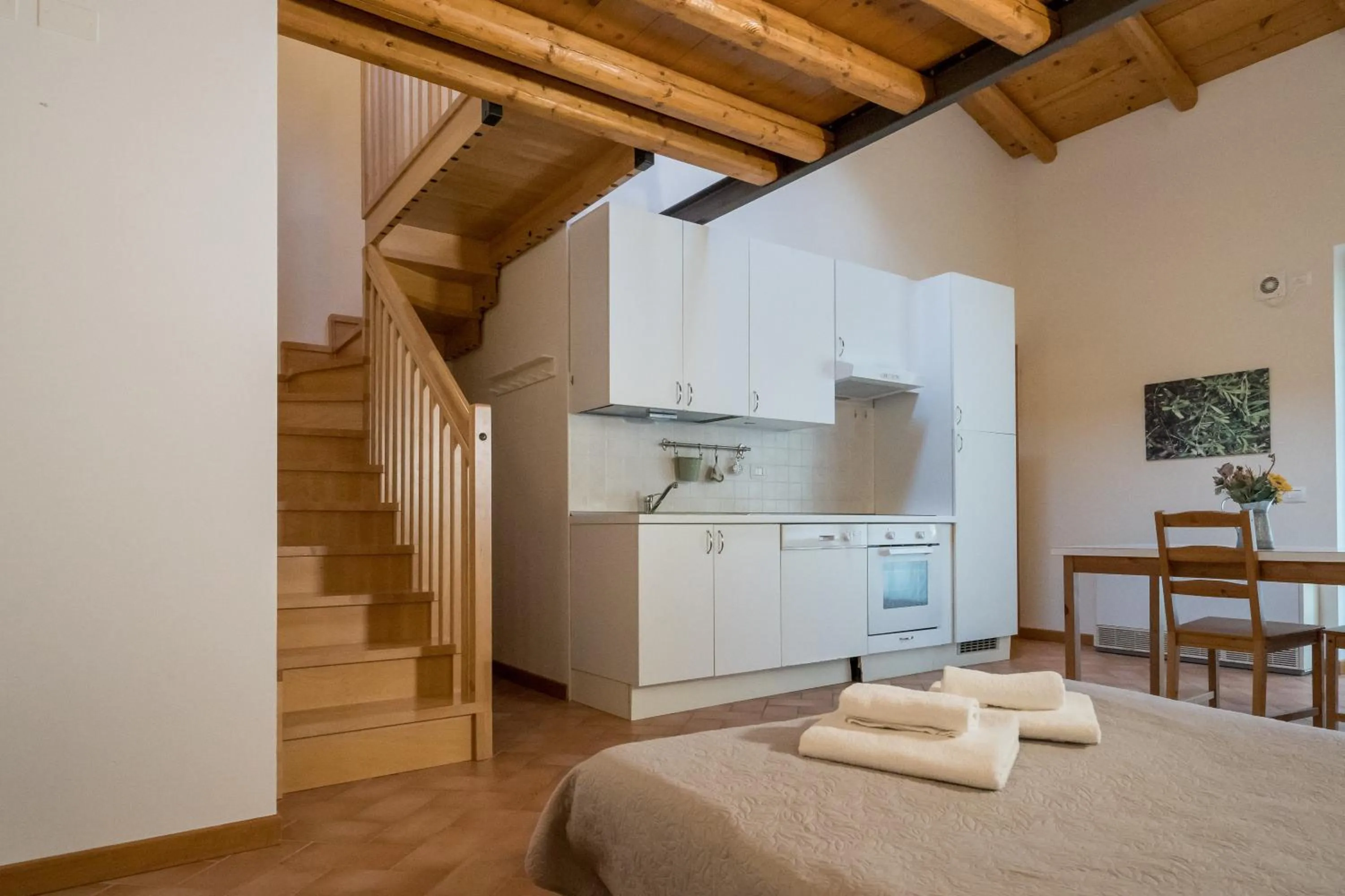 Kitchen or kitchenette in Agriturismo Il Pianetto